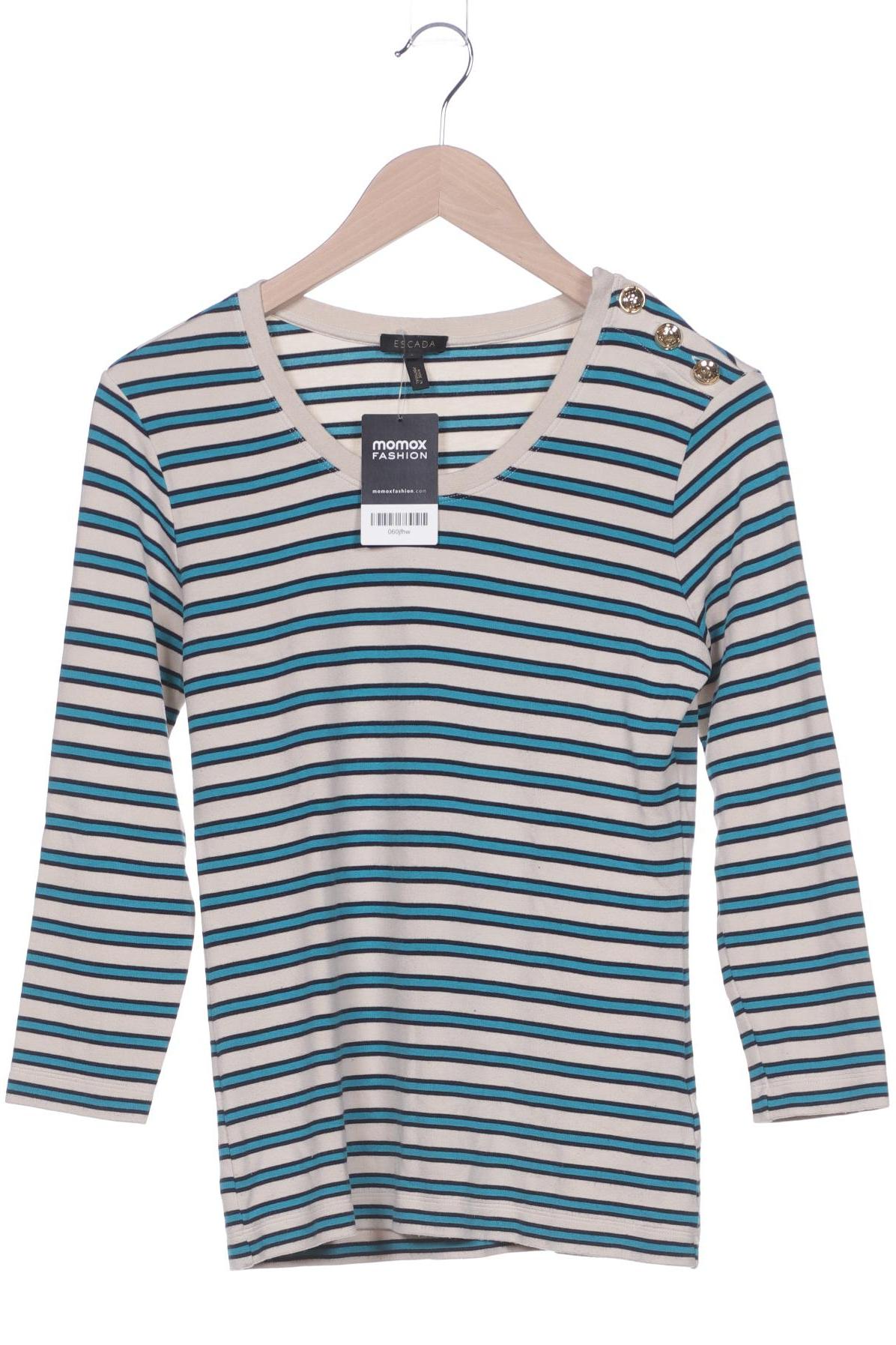 

Escada Damen Langarmshirt, cremeweiß, Gr. 36