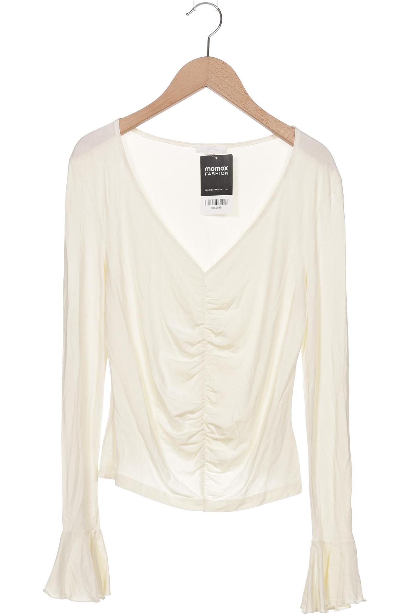 

Escada Damen Langarmshirt, cremeweiß, Gr. 36