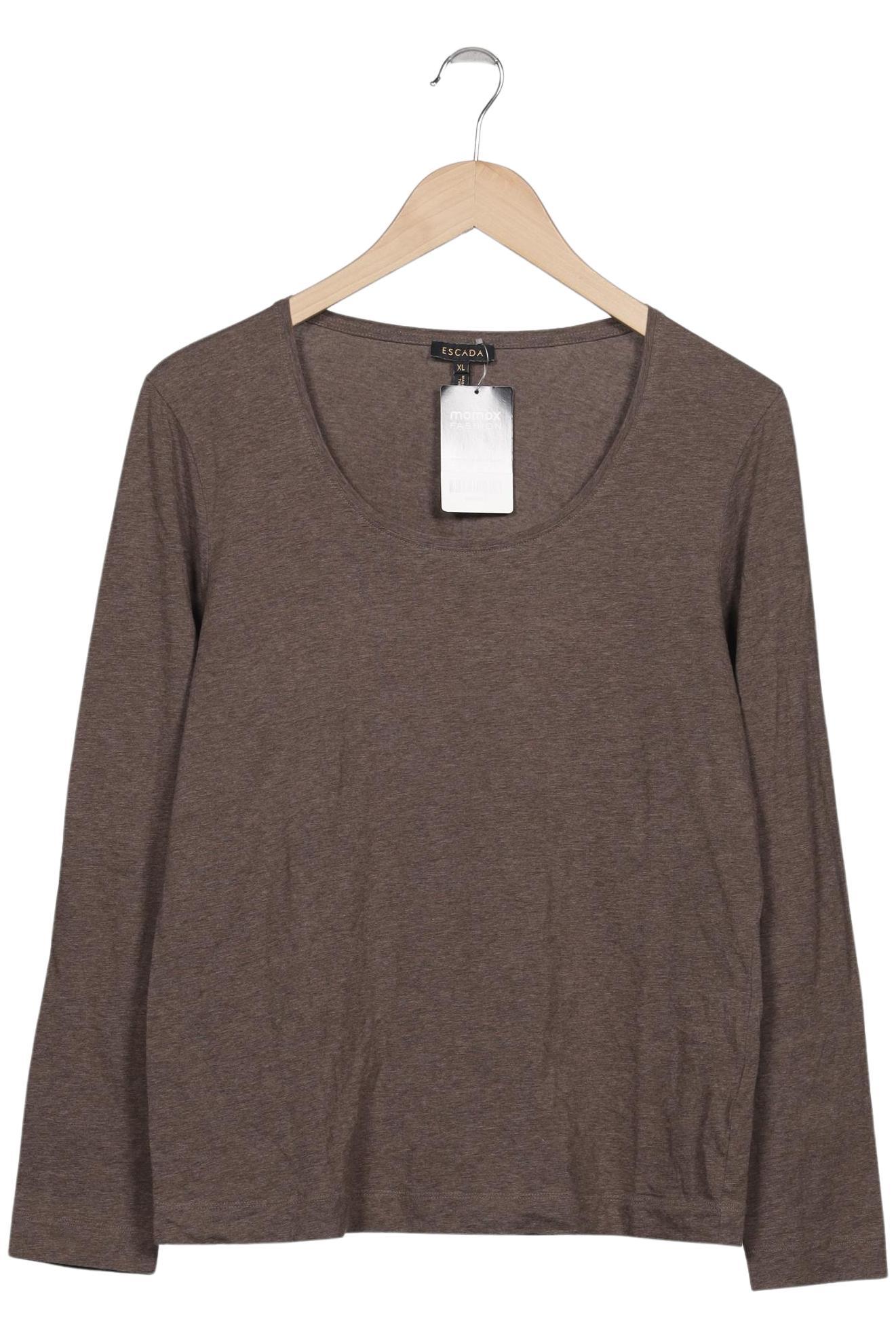 

Escada Damen Langarmshirt, braun, Gr. 44