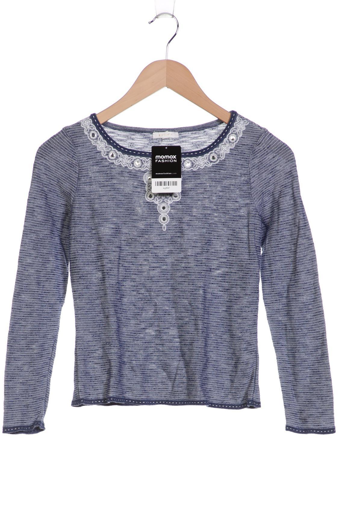 

Escada Damen Langarmshirt, blau, Gr. 36