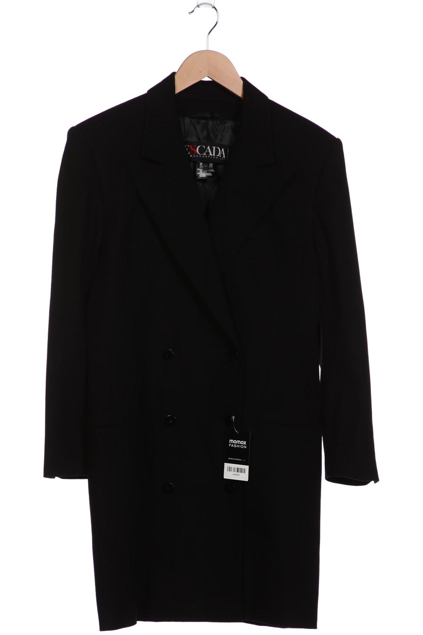 

Escada Damen Mantel, schwarz, Gr. 36