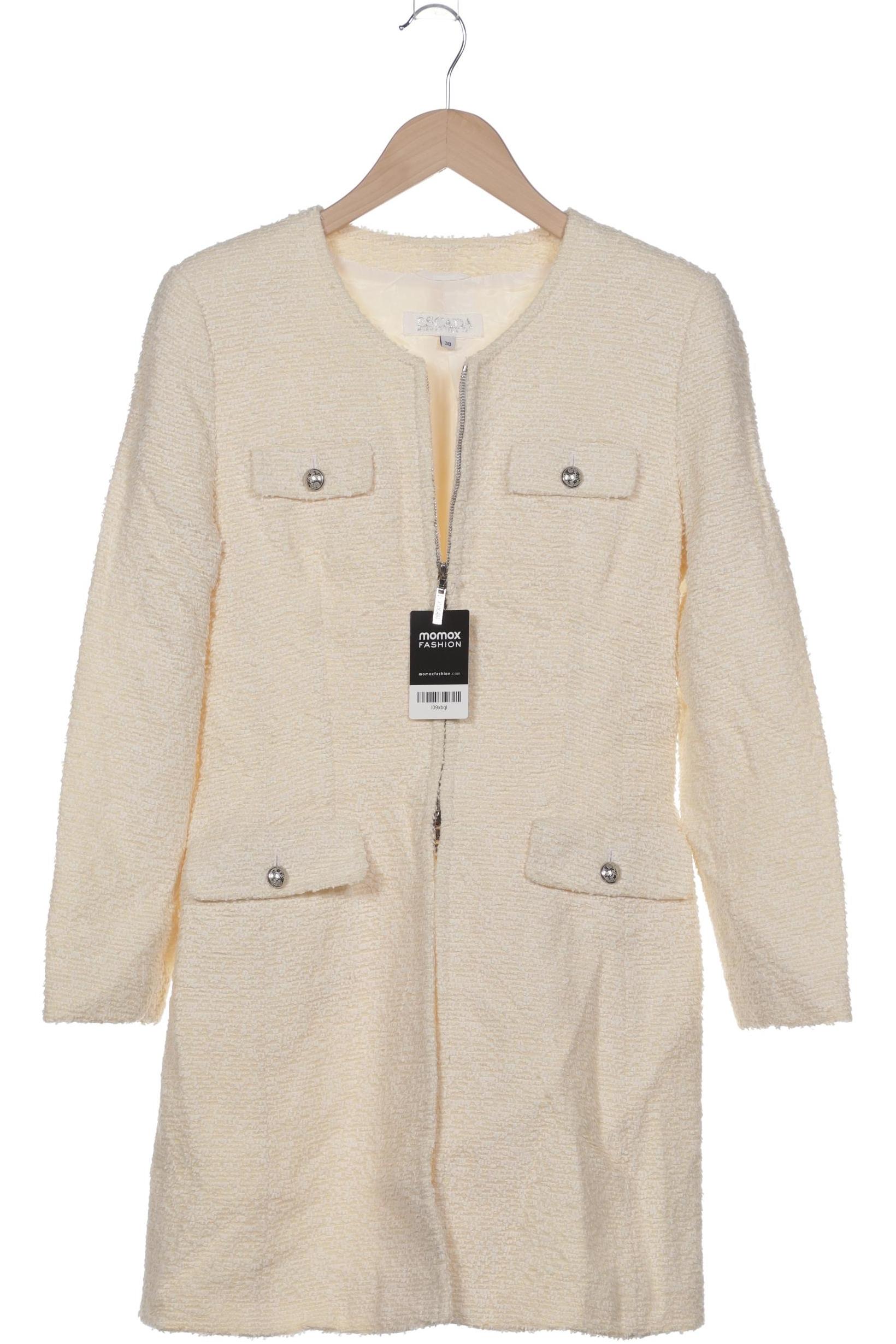 

Escada Damen Mantel, cremeweiß, Gr. 38