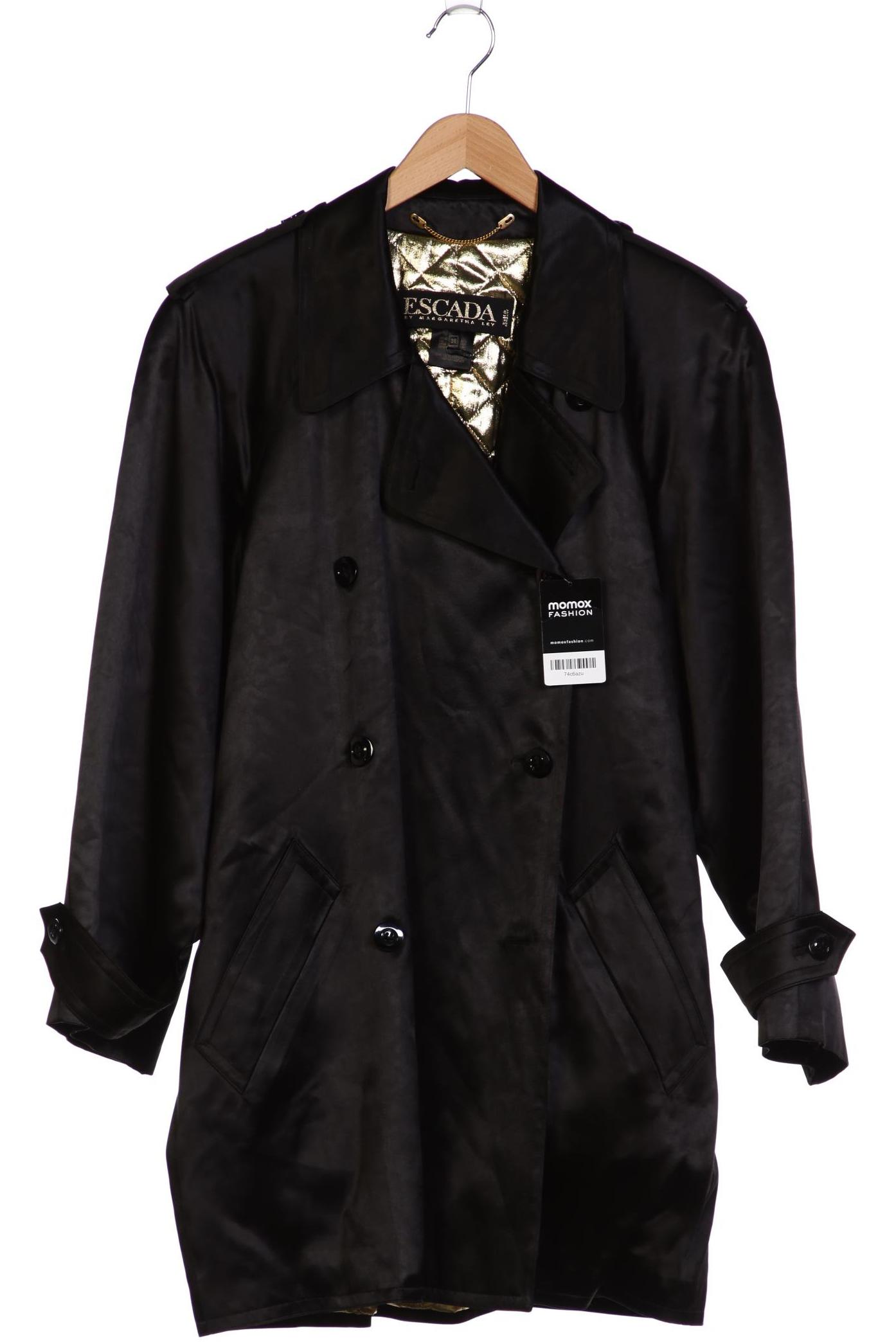 

Escada Damen Mantel, schwarz, Gr. 38