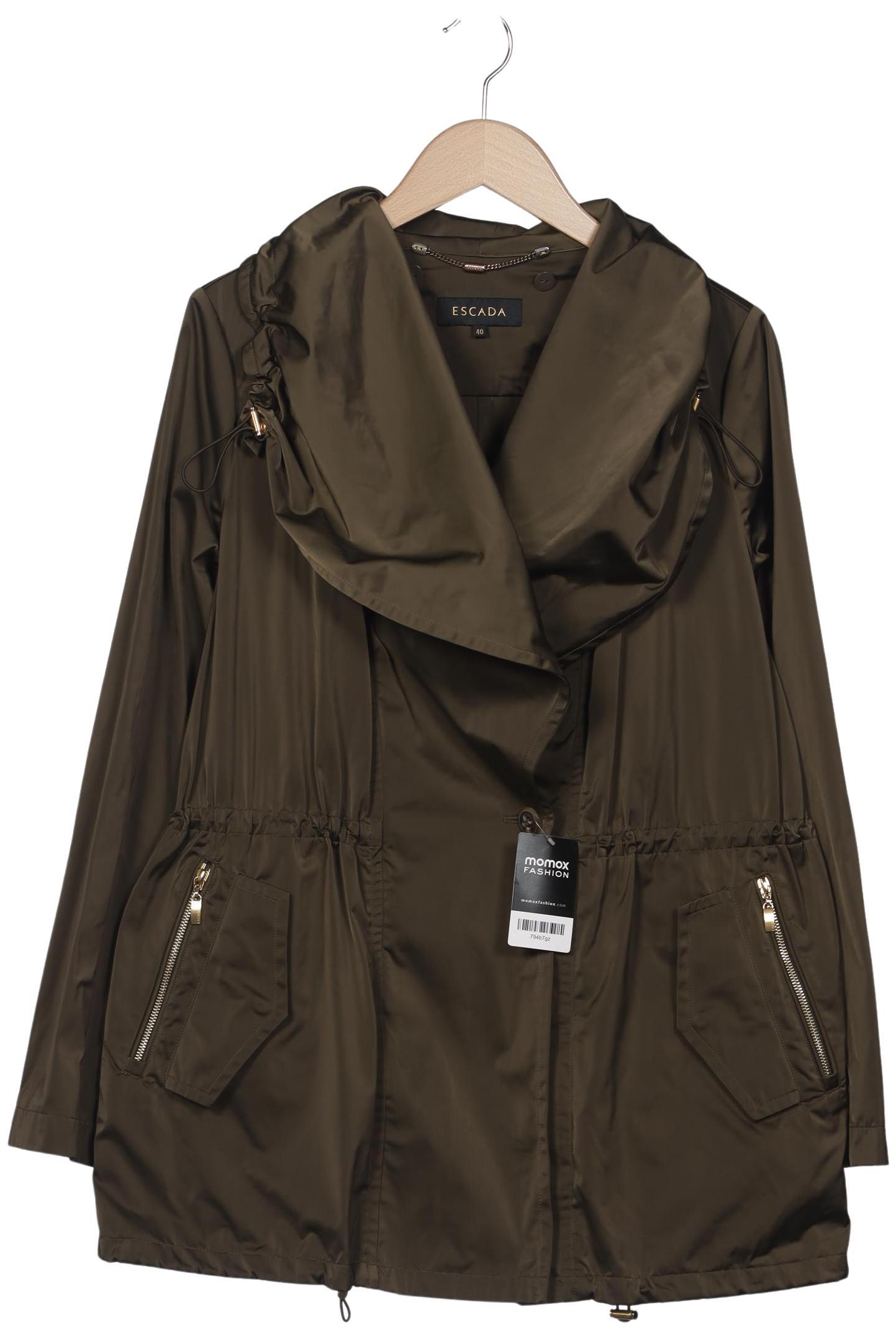 

Escada Damen Mantel, grün, Gr. 40