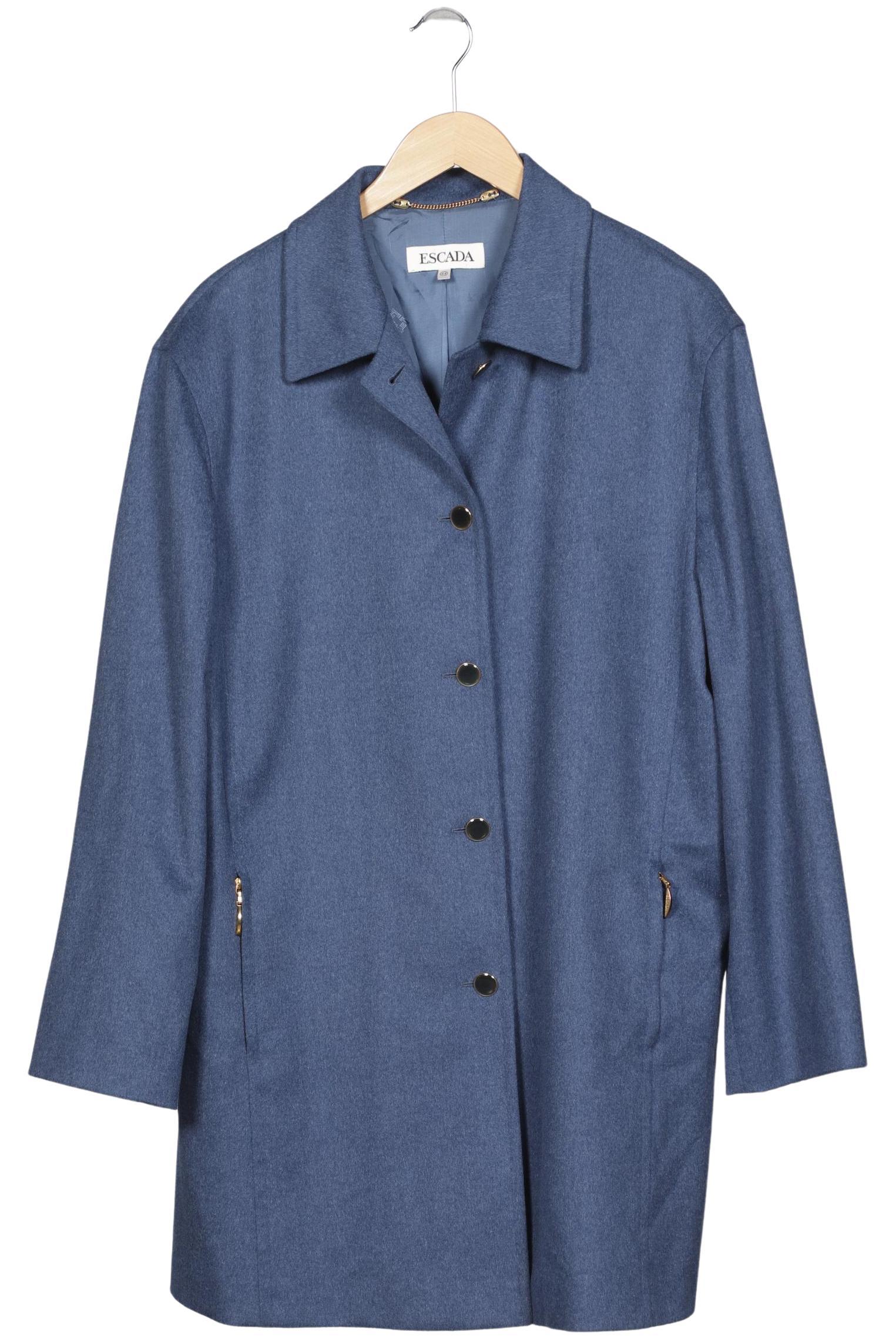 

Escada Damen Mantel, blau, Gr. 44