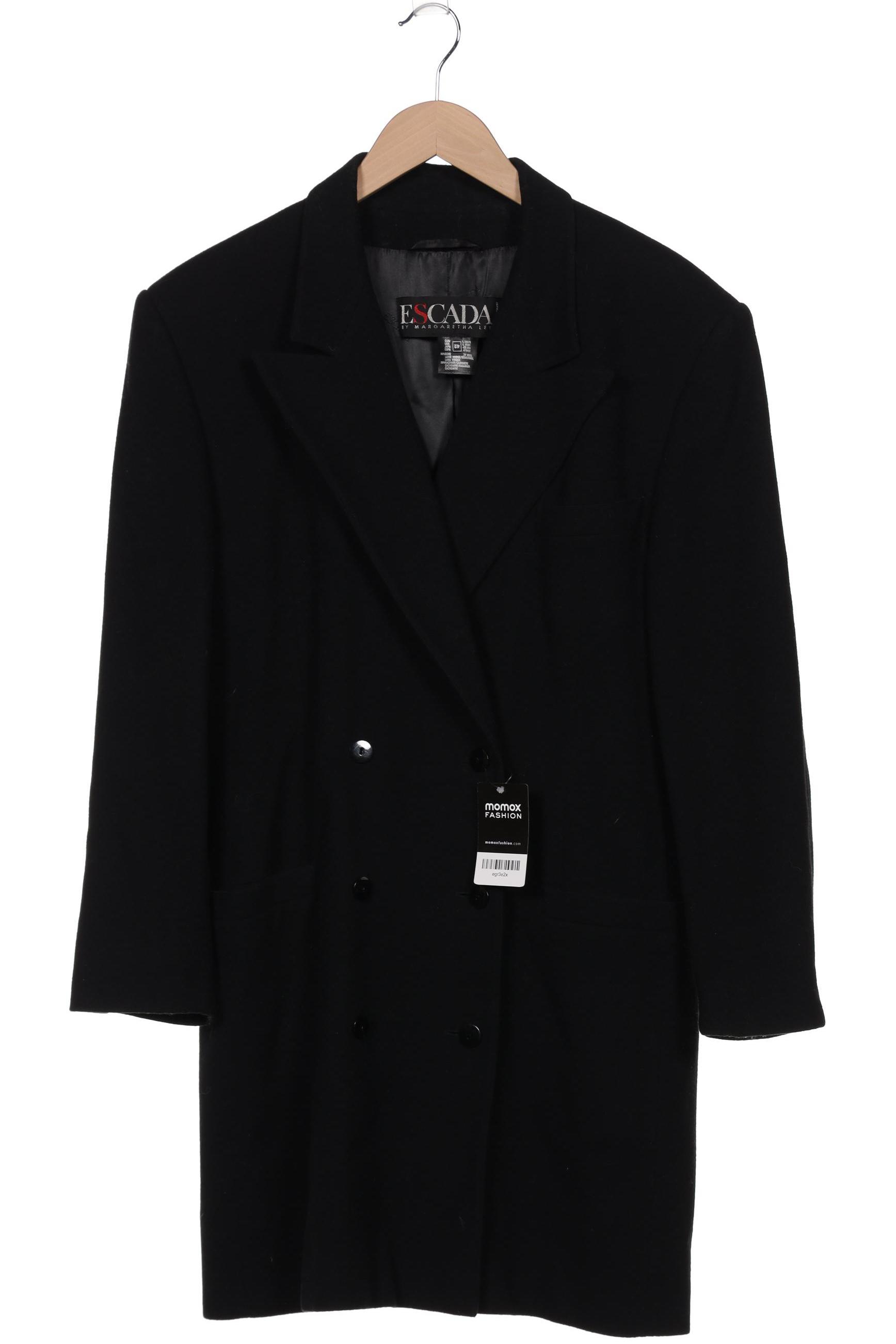 

Escada Damen Mantel, schwarz, Gr. 42