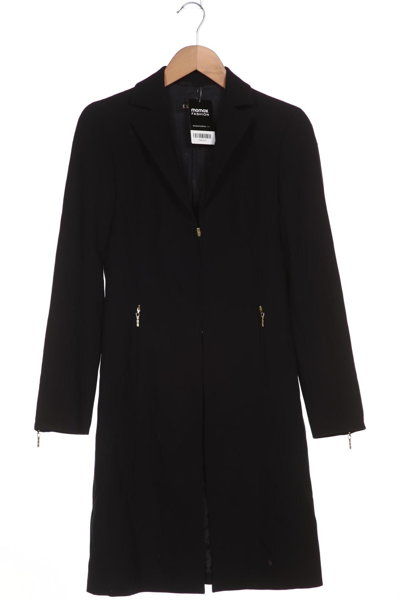 

Escada Damen Mantel, schwarz, Gr. 34