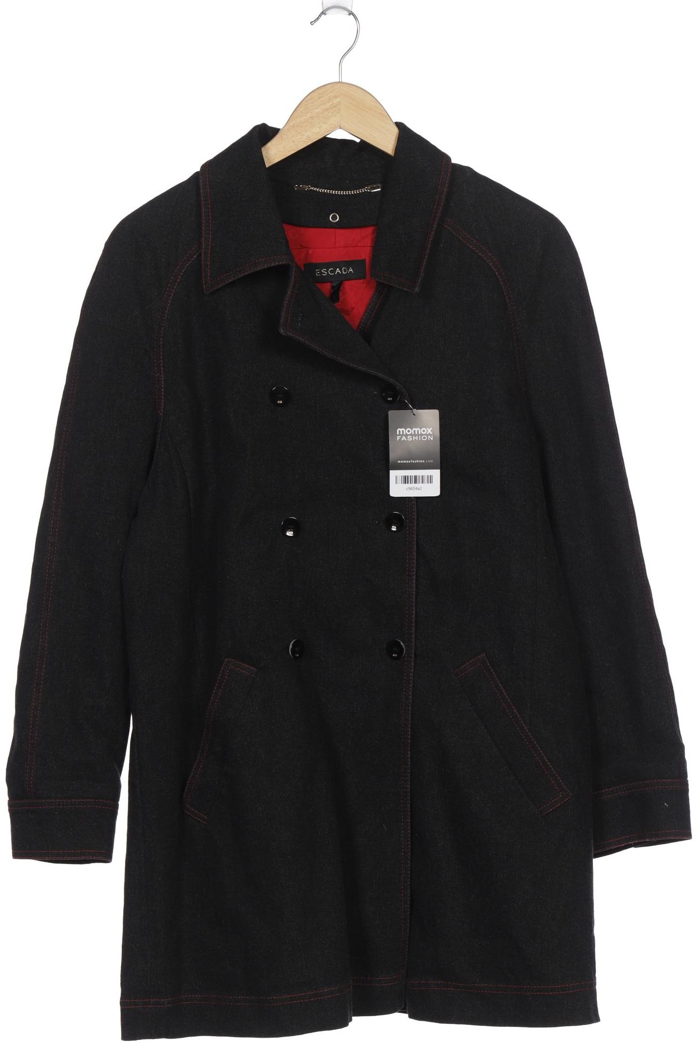 

Escada Damen Mantel, schwarz, Gr. 42