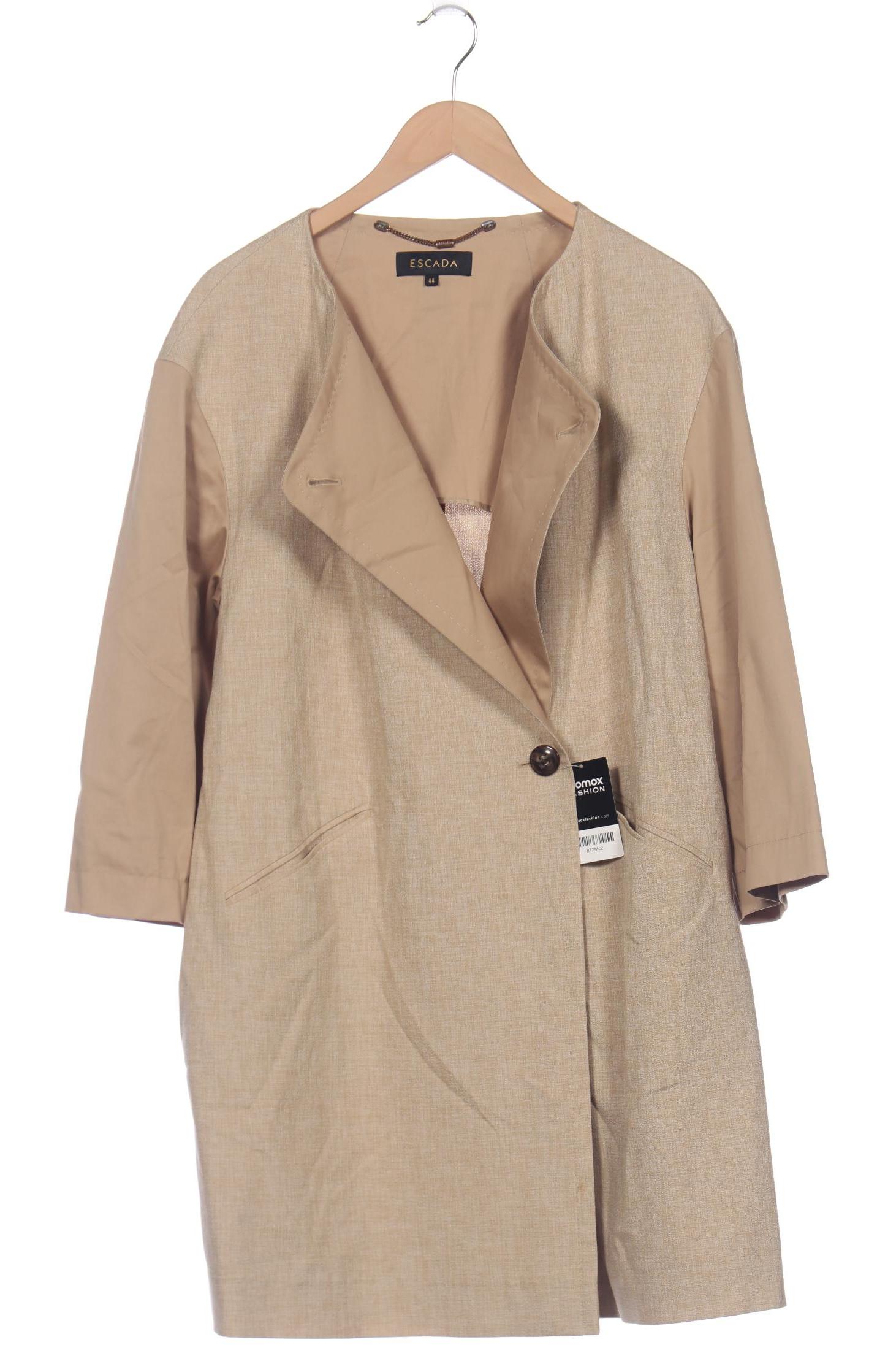 

Escada Damen Mantel, beige, Gr. 44