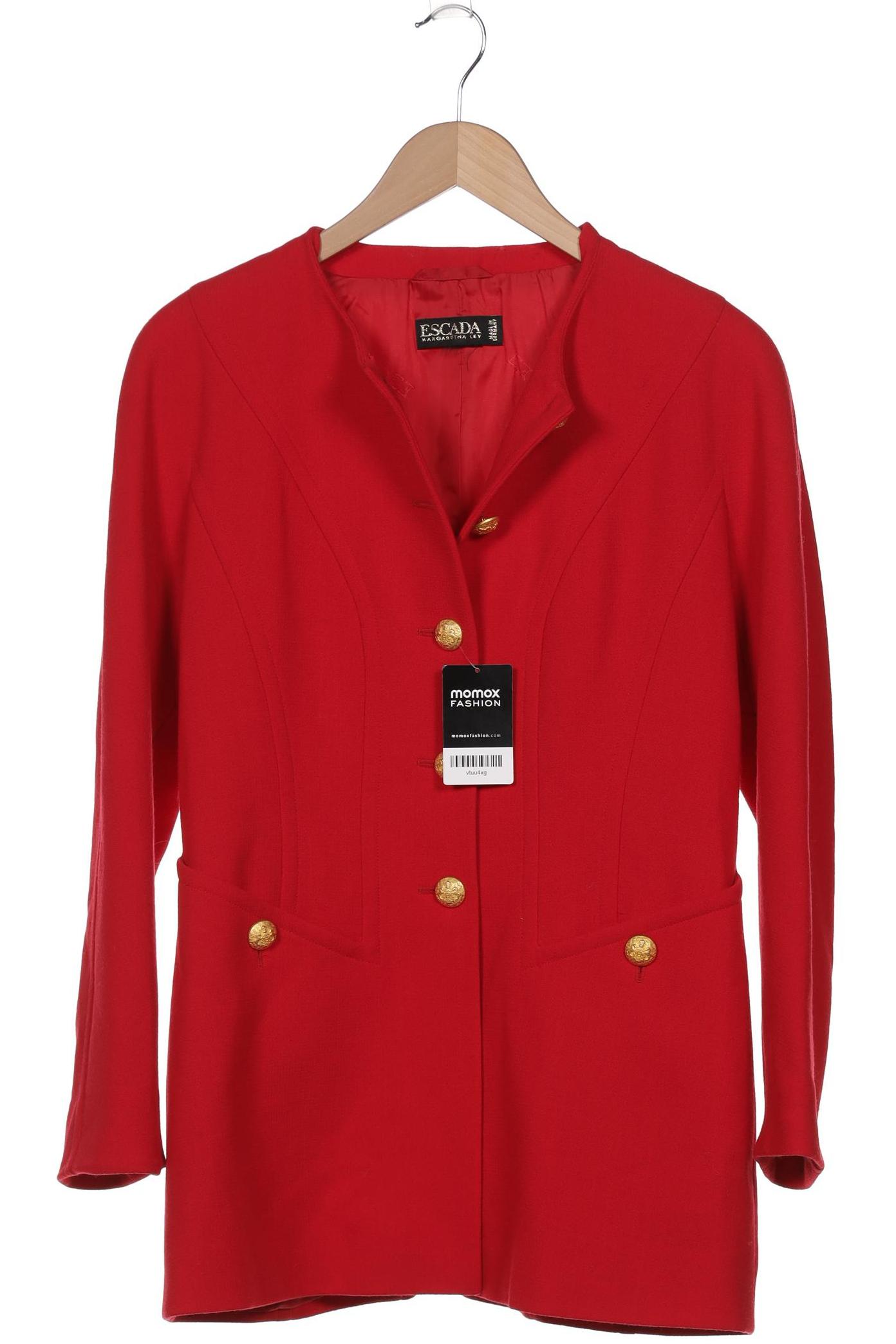 

Escada Damen Mantel, rot, Gr. 38