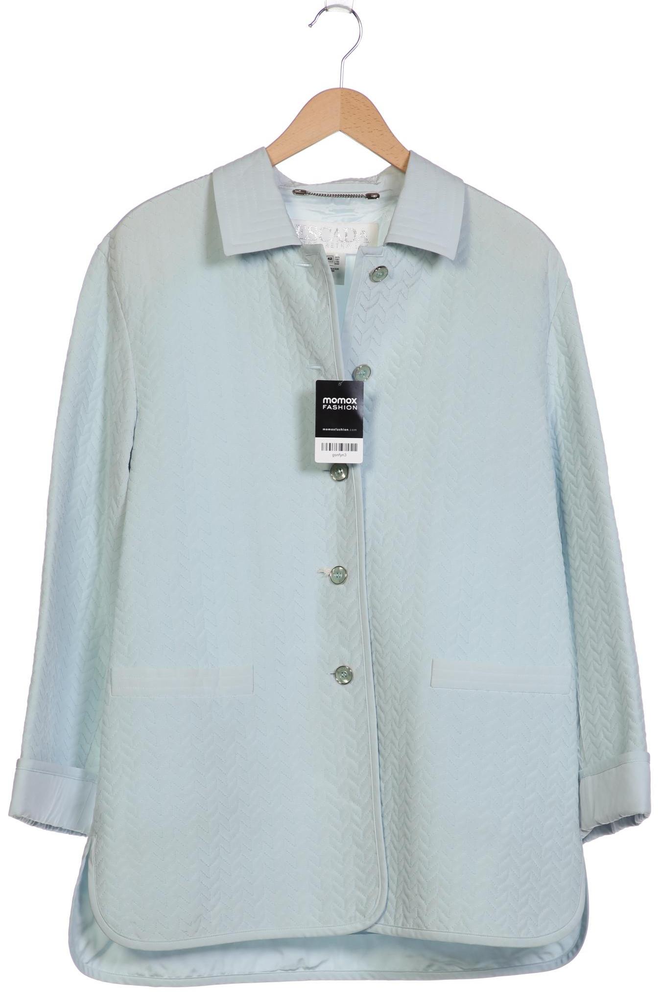 

Escada Damen Mantel, hellblau, Gr. 42