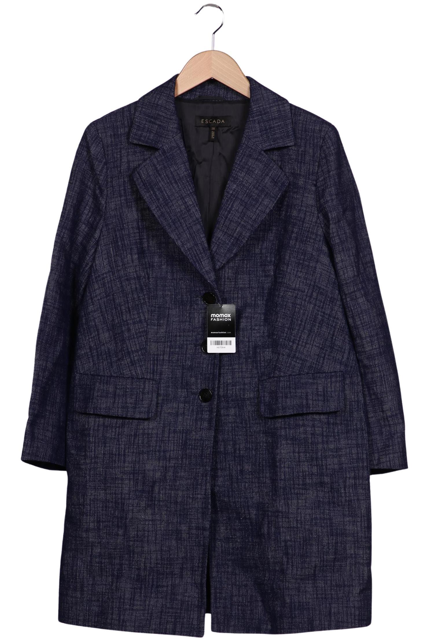 

Escada Damen Mantel, marineblau, Gr. 38