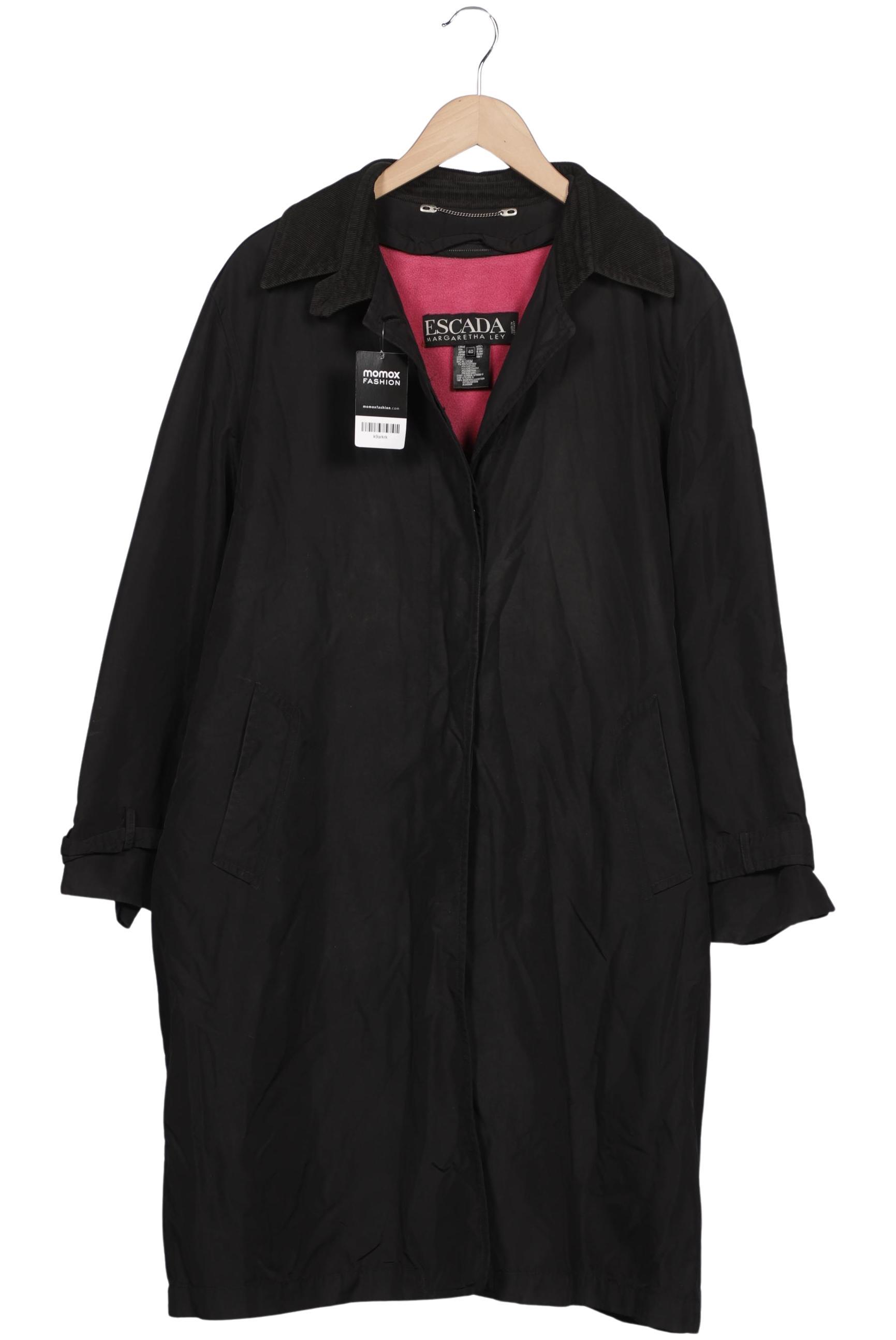 

Escada Damen Mantel, schwarz, Gr. 40