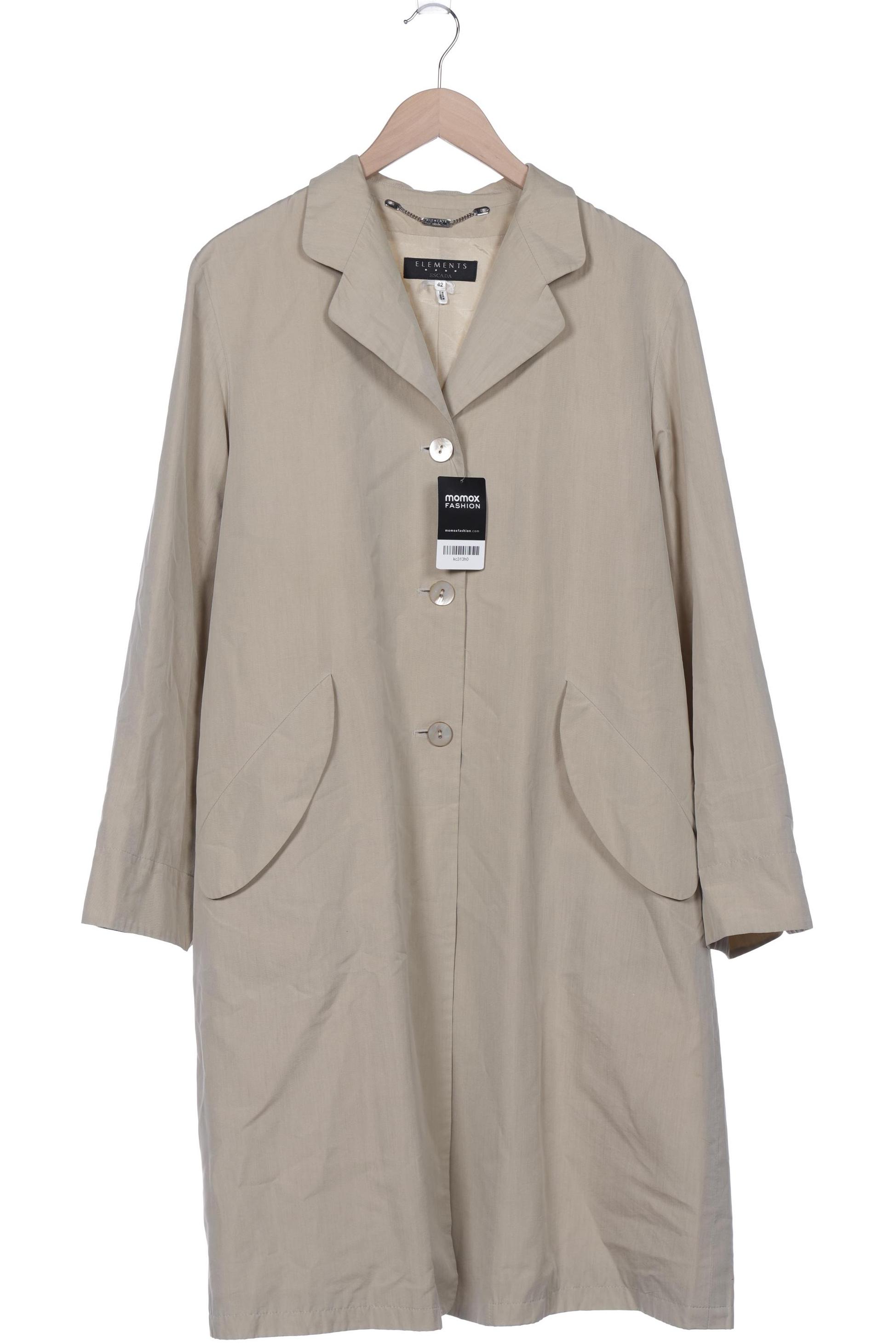 

Escada Damen Mantel, beige, Gr. 42