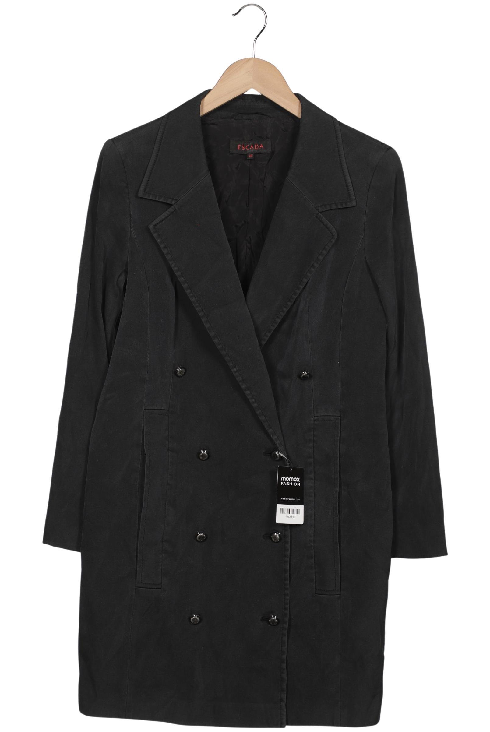 

Escada Damen Mantel, grau, Gr. 40