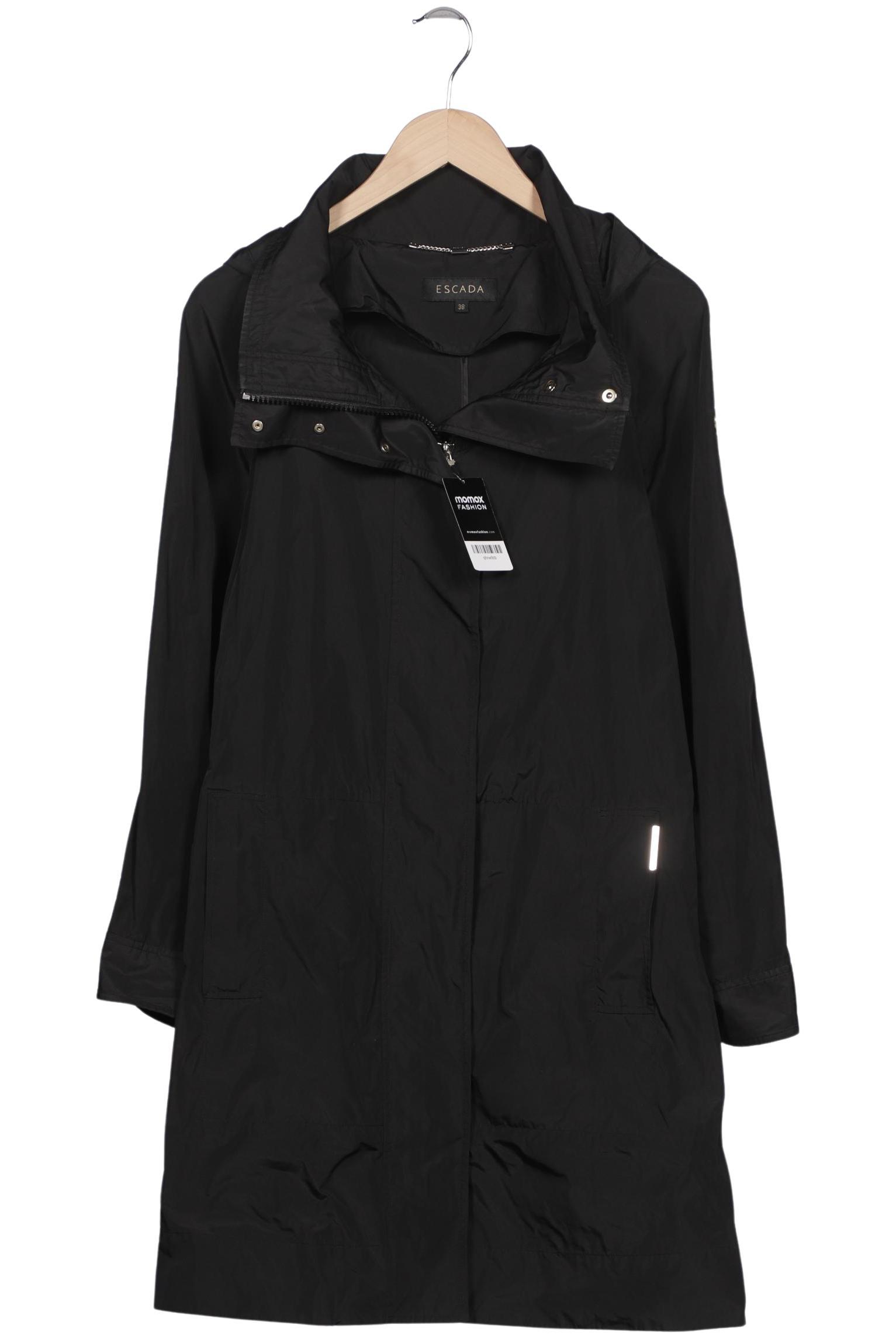 

Escada Damen Mantel, schwarz, Gr. 38