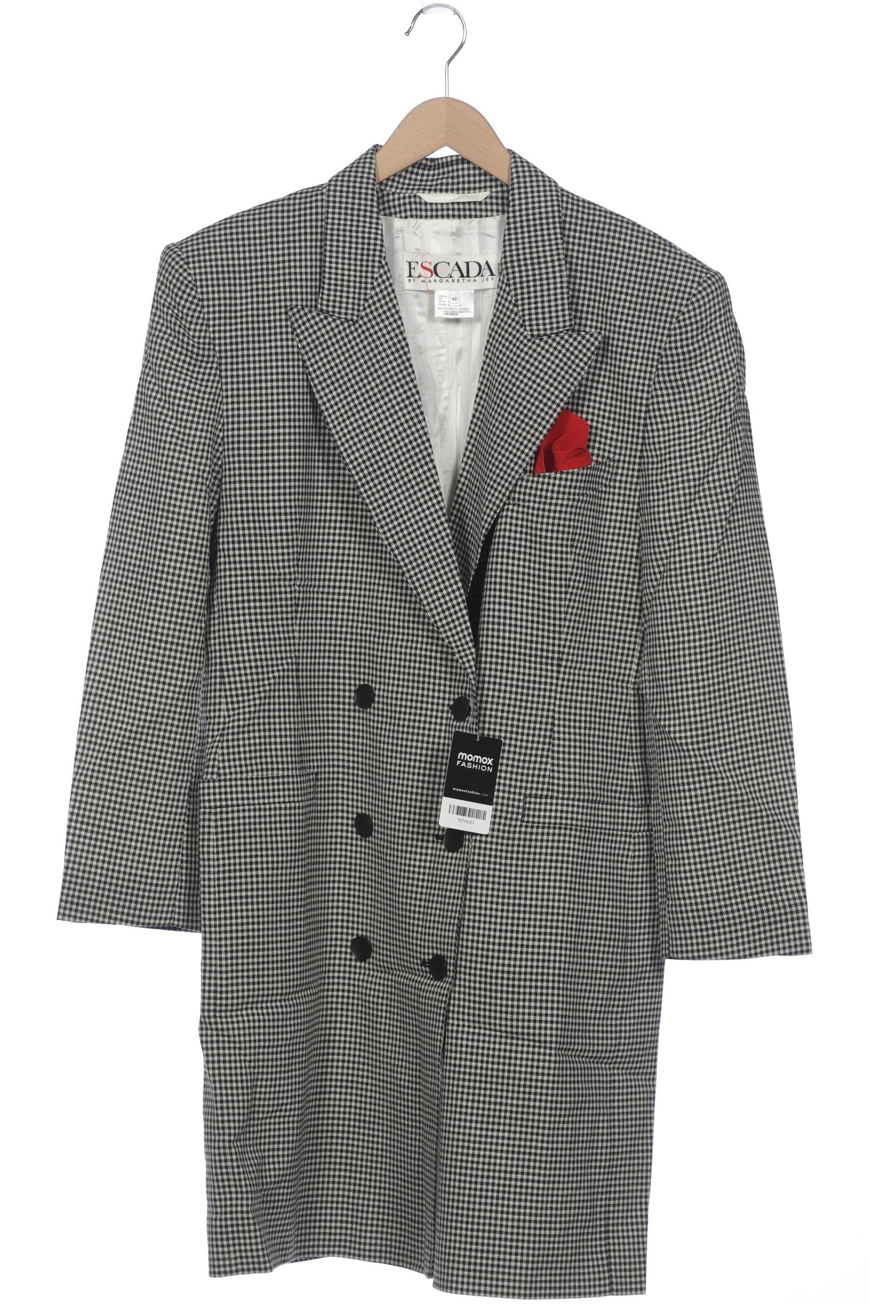 

Escada Damen Mantel, schwarz, Gr. 42