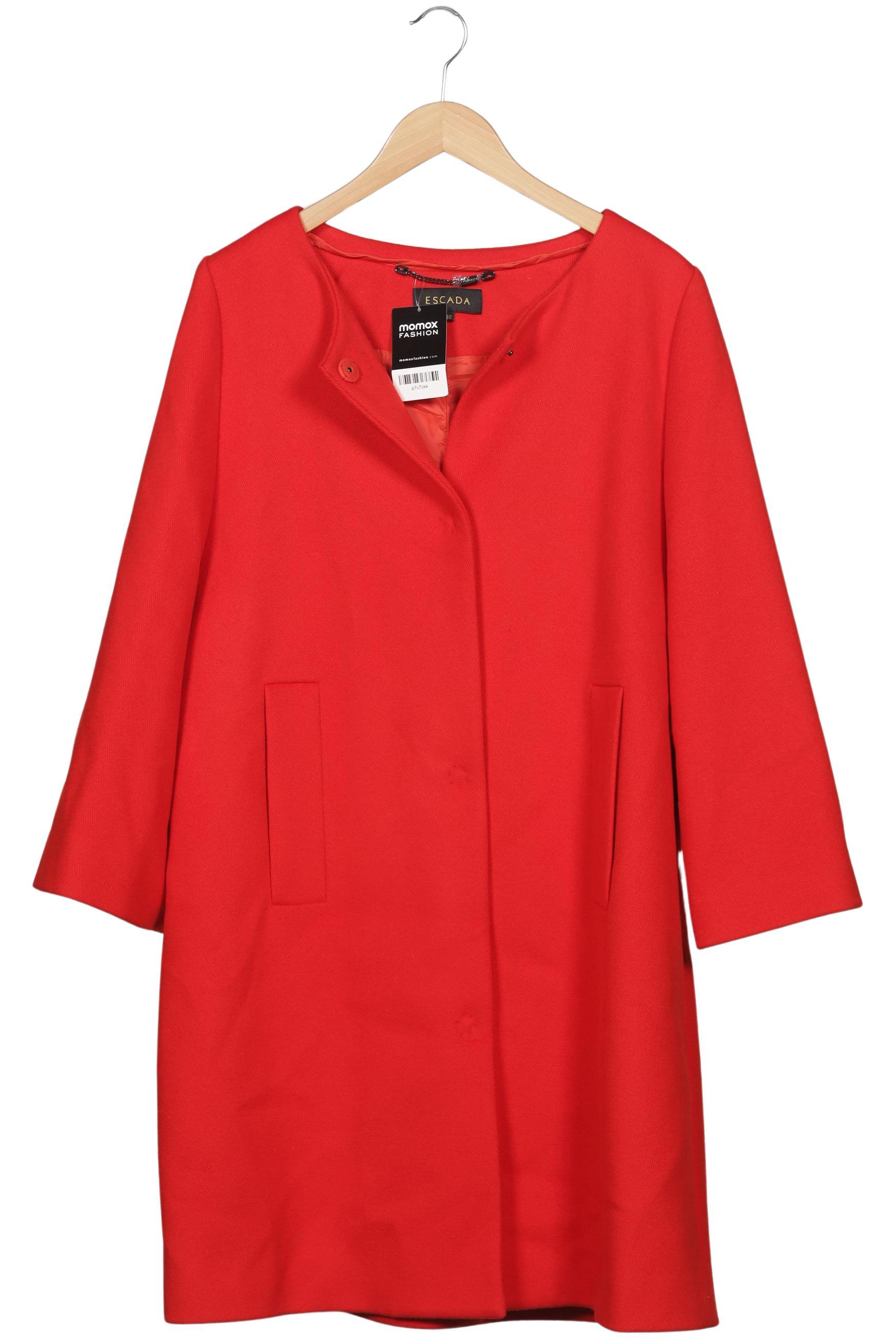 

Escada Damen Mantel, rot, Gr. 40