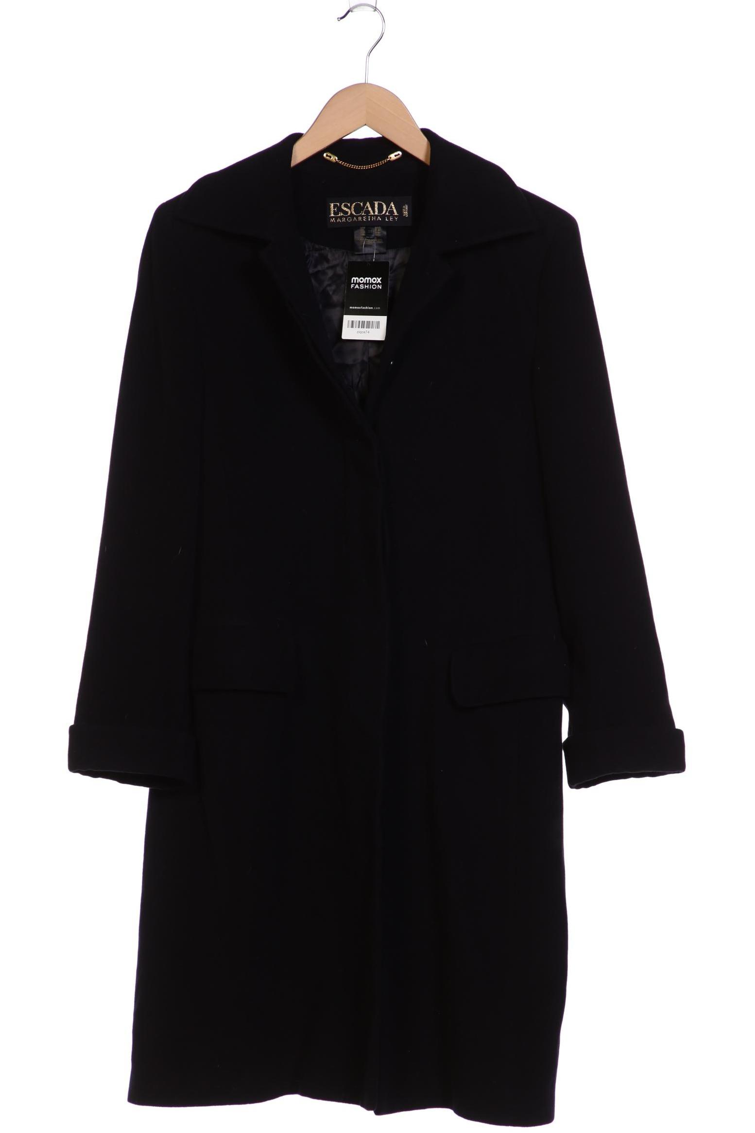 

Escada Damen Mantel, schwarz, Gr. 36