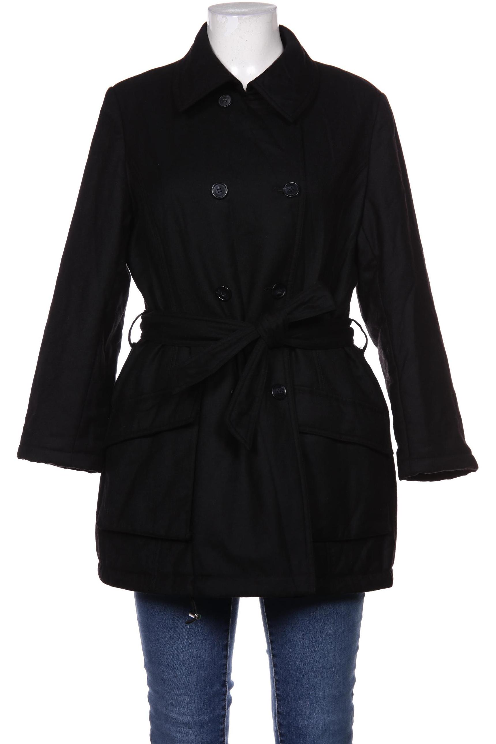 

Escada Damen Mantel, schwarz, Gr. 40