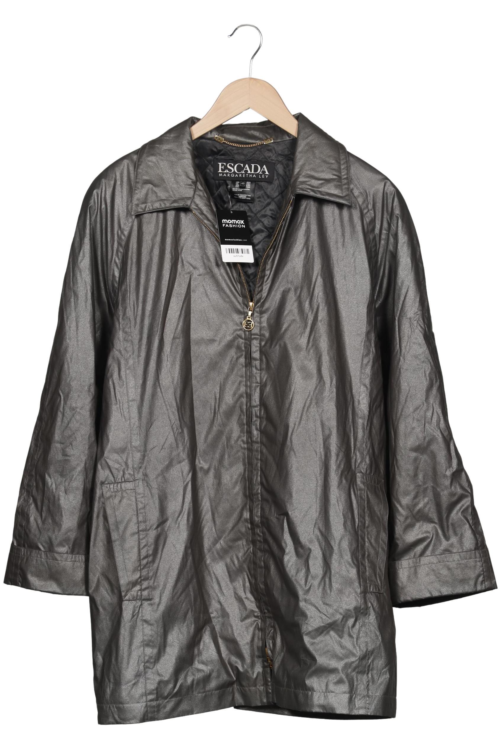 

Escada Damen Mantel, grau, Gr. 40