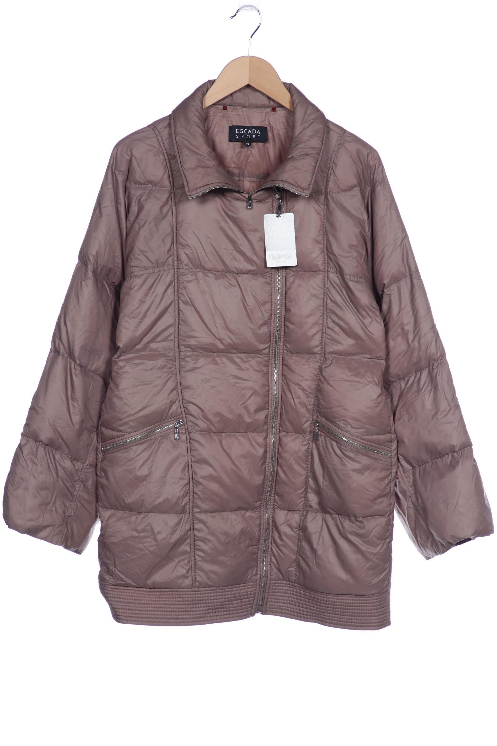 

Escada Damen Mantel, beige, Gr. 40