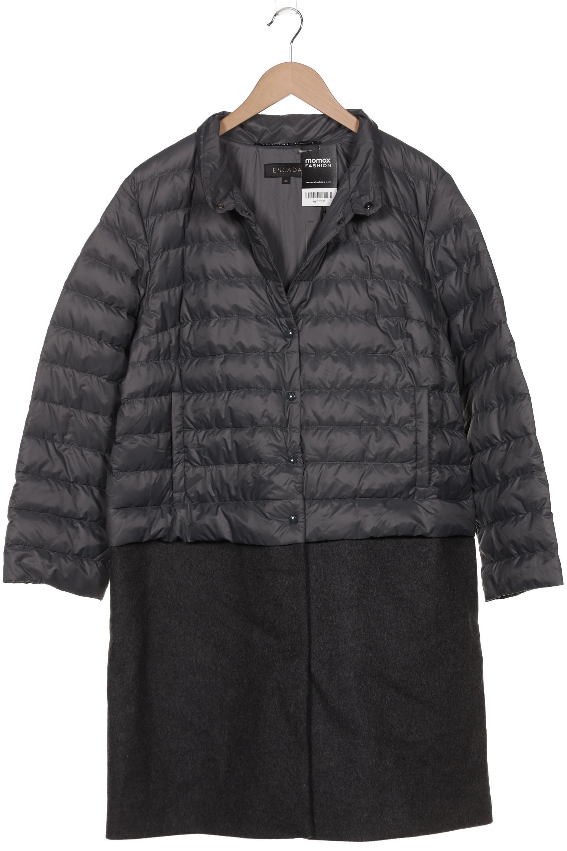 

Escada Damen Mantel, grau, Gr. 46