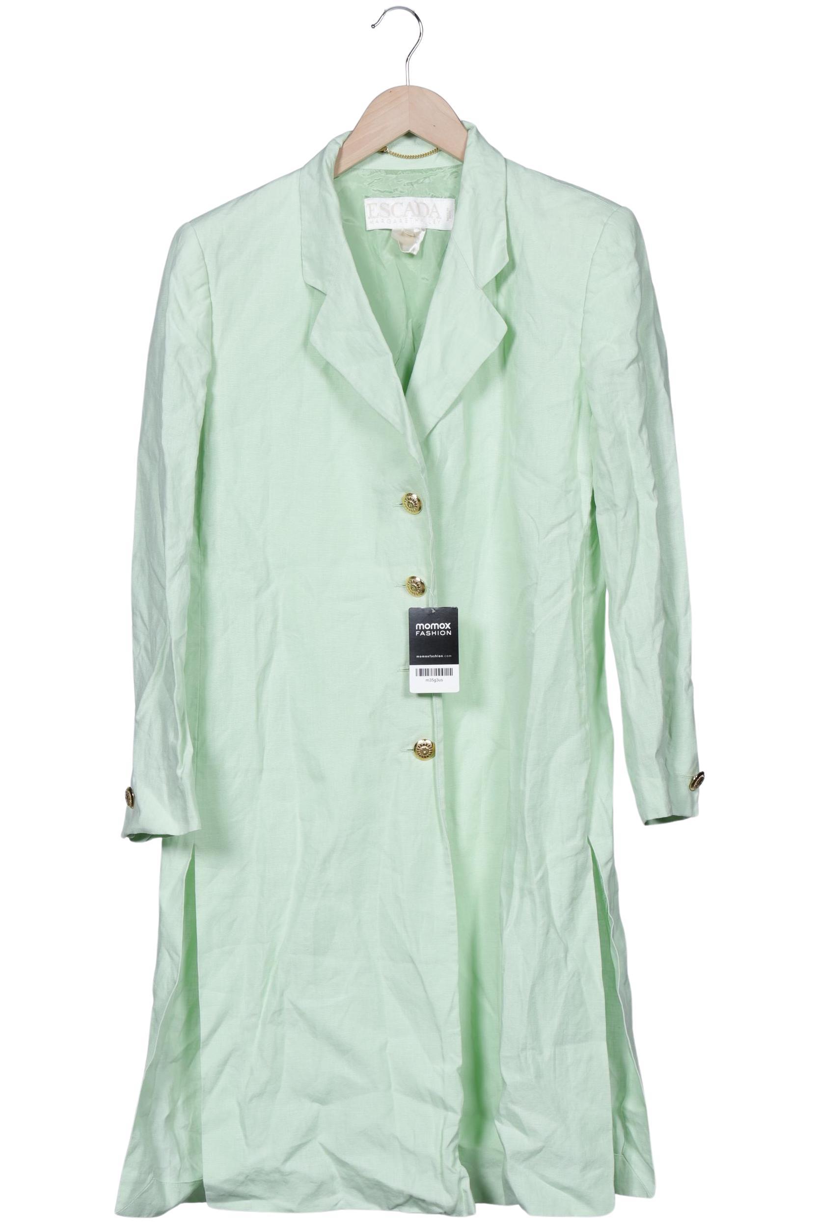 

Escada Damen Mantel, hellgrün, Gr. 40