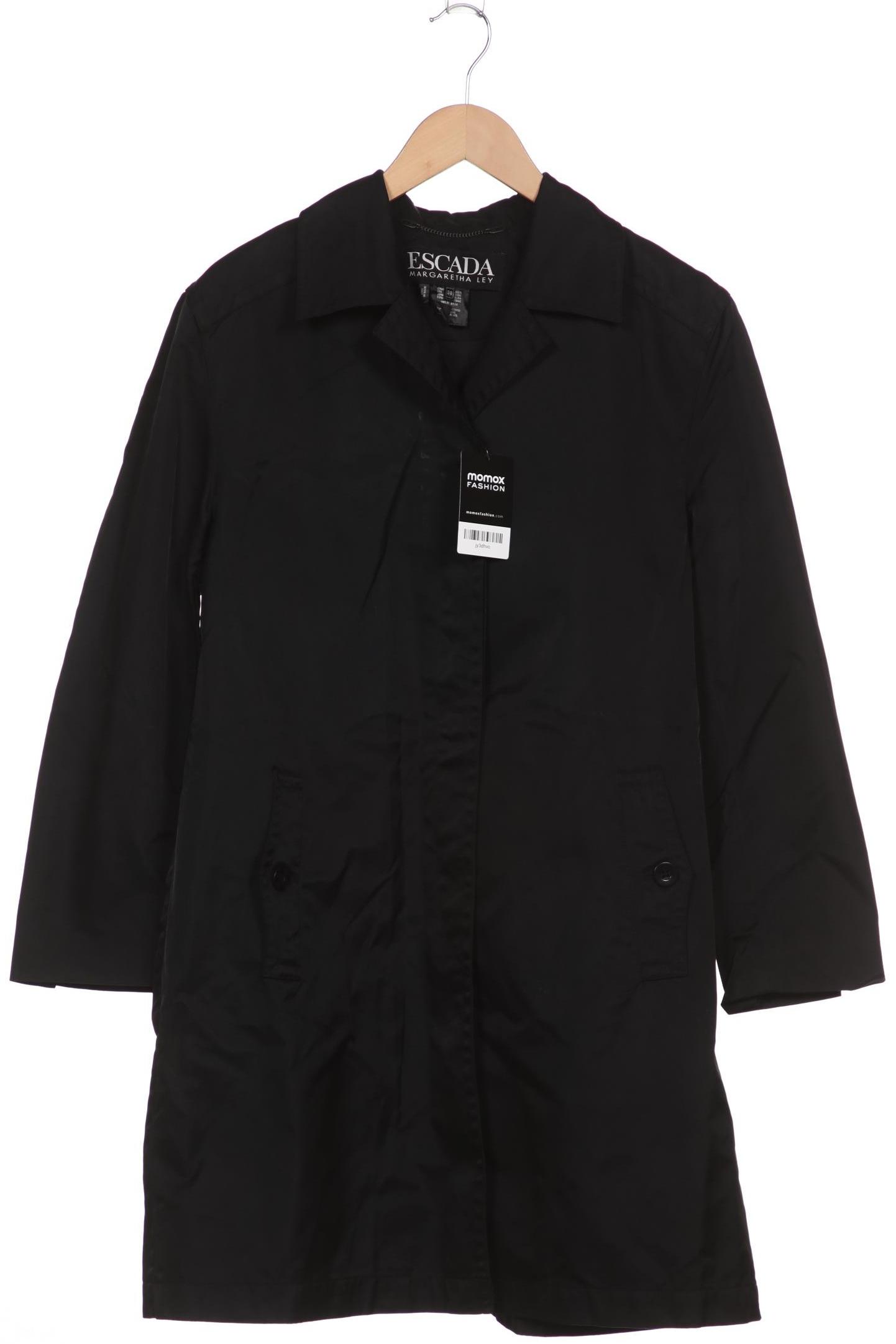 

Escada Damen Mantel, schwarz, Gr. 38