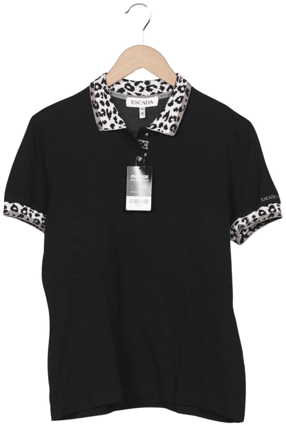 

Escada Damen Poloshirt, schwarz, Gr. 40