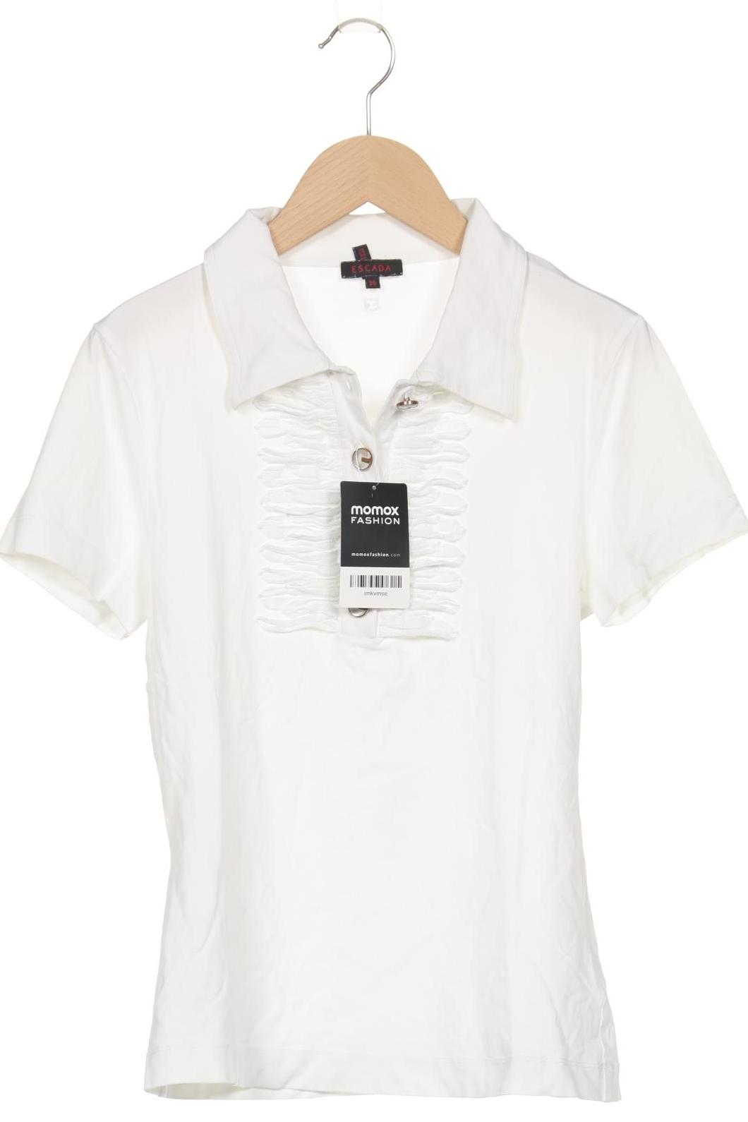 

Escada Damen Poloshirt, weiß, Gr. 36