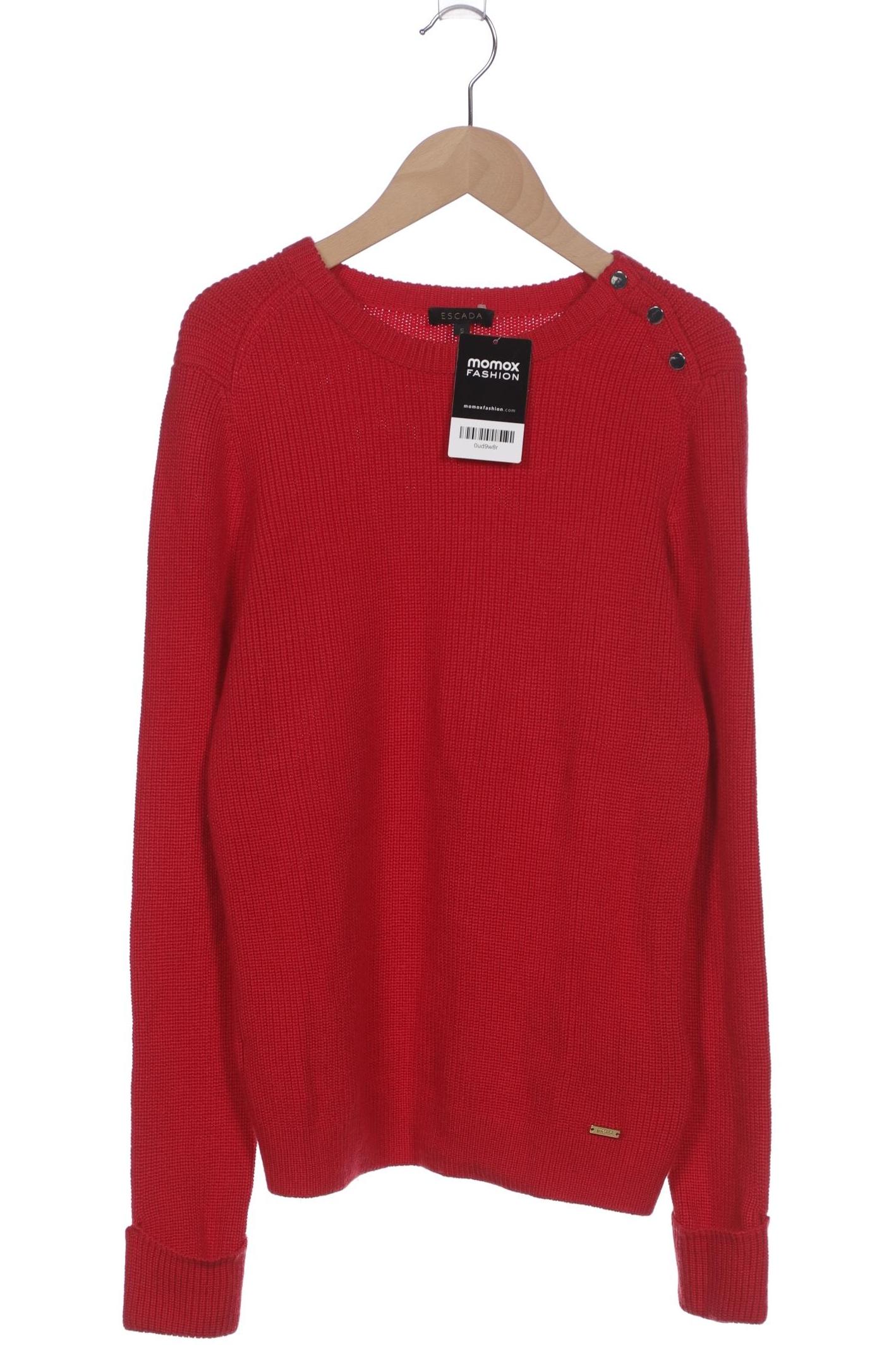 

Escada Damen Pullover, rot, Gr. 36