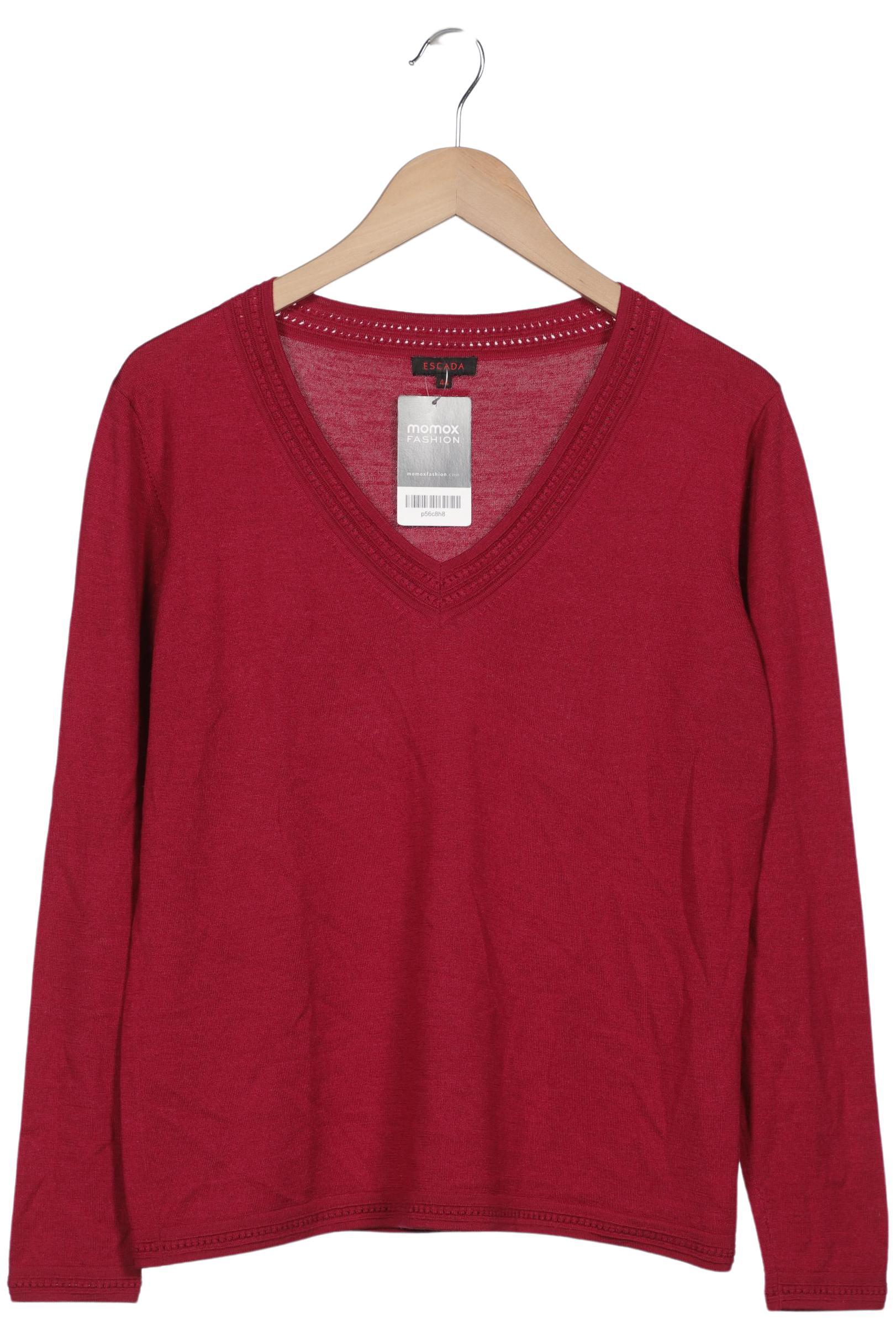 

Escada Damen Pullover, bordeaux, Gr. 44