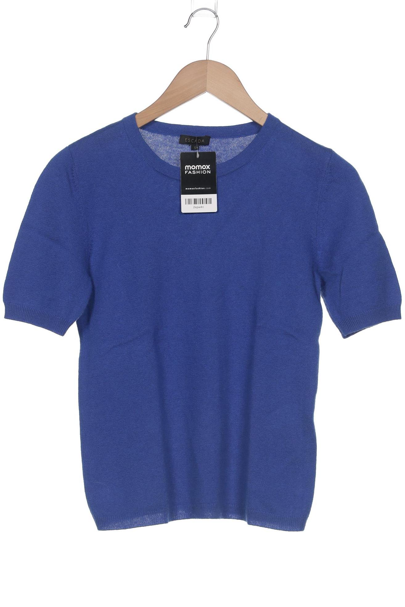 

Escada Damen Pullover, blau, Gr. 36