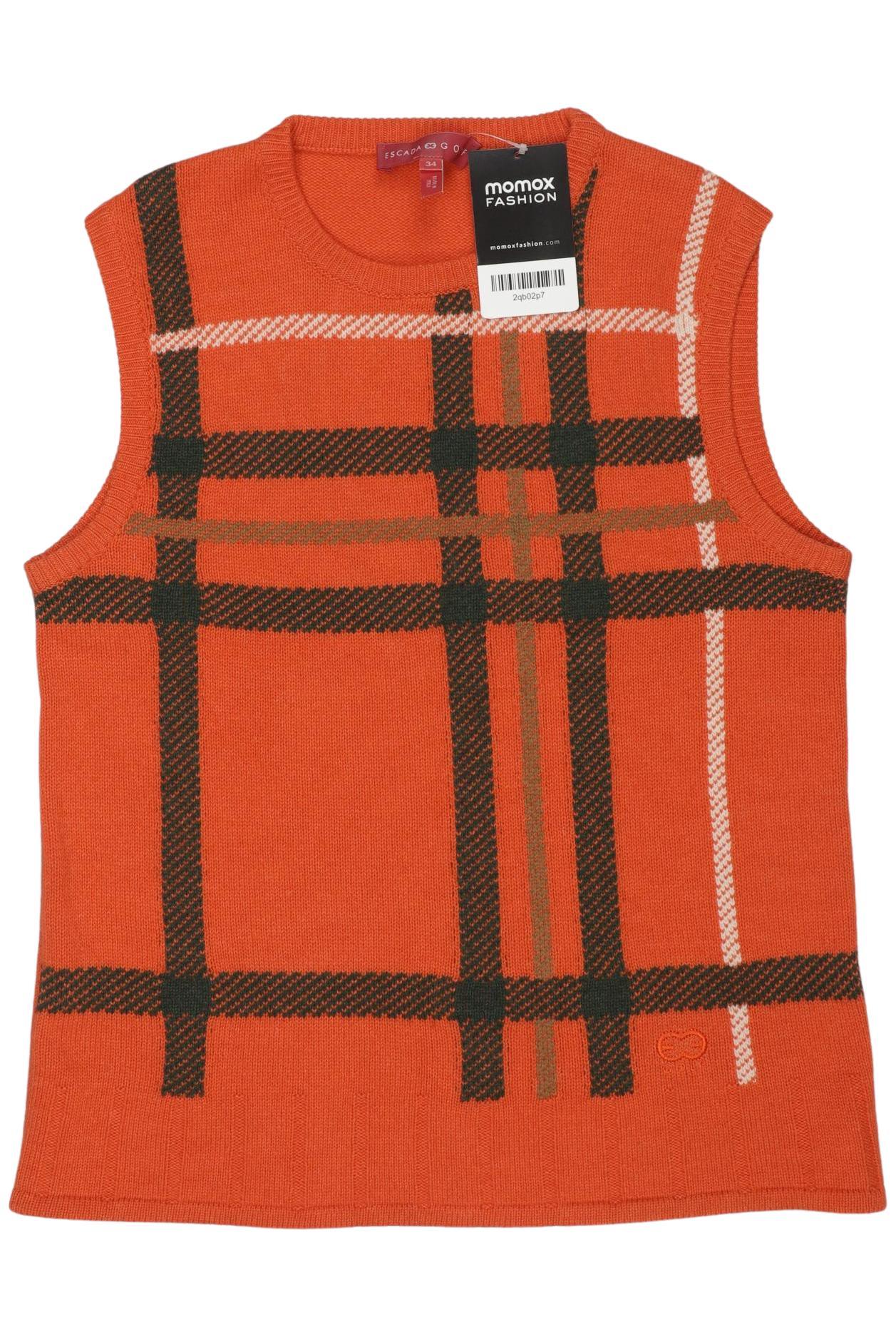 

Escada Damen Pullover, orange, Gr. 34
