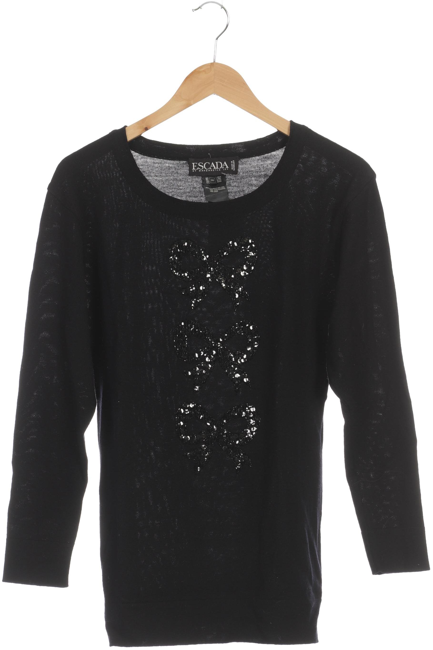 

Escada Damen Pullover, blau, Gr. 36