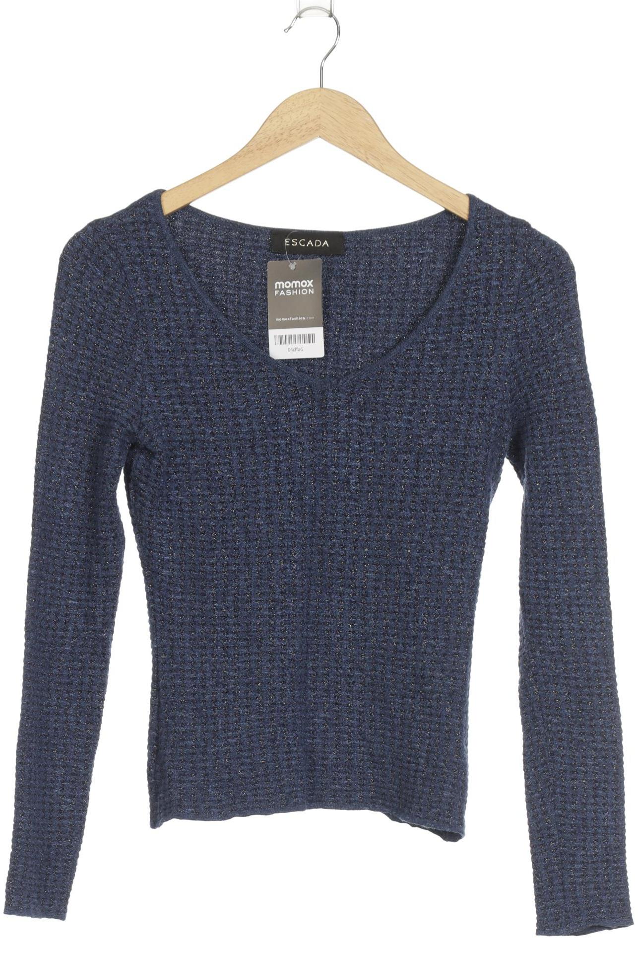 

Escada Damen Pullover, blau, Gr. 36