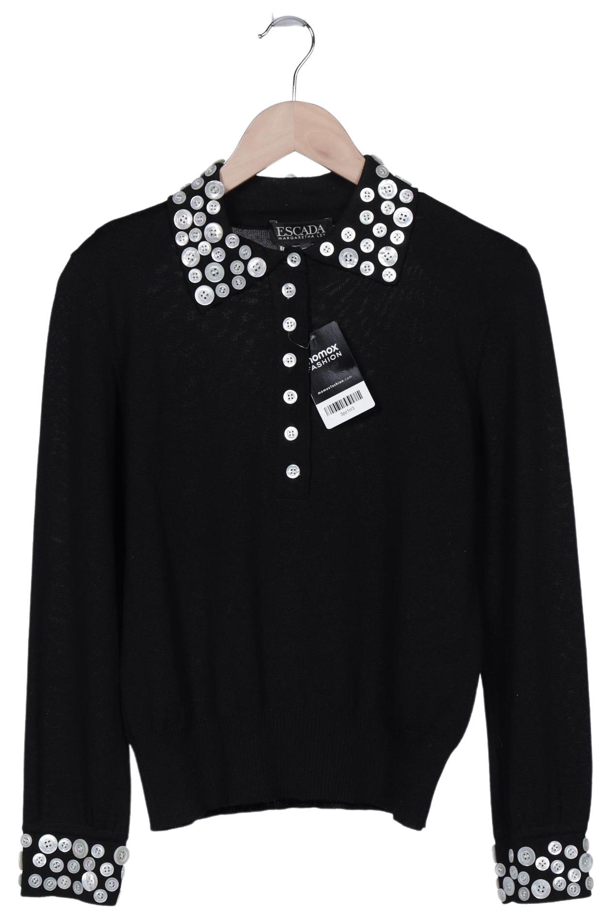 

Escada Damen Pullover, schwarz, Gr. 34