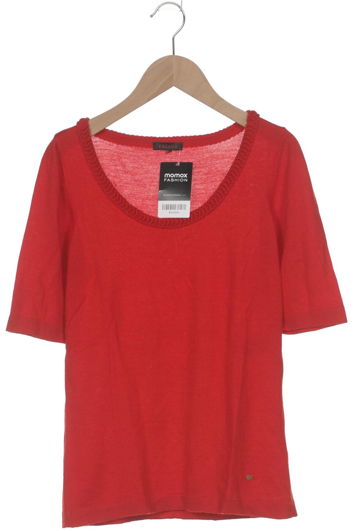 

Escada Damen Pullover, rot, Gr. 38