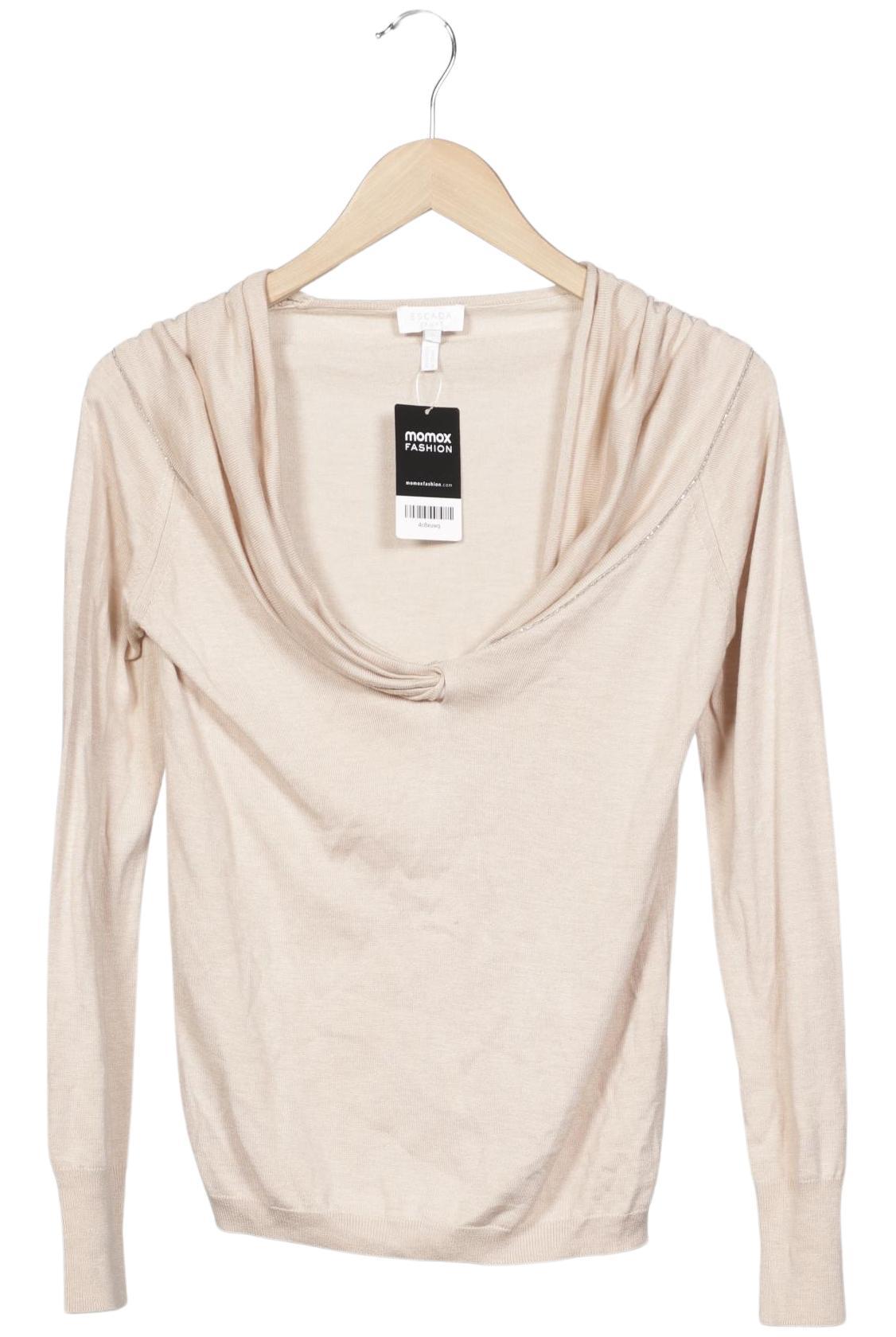 

Escada Damen Pullover, beige, Gr. 36