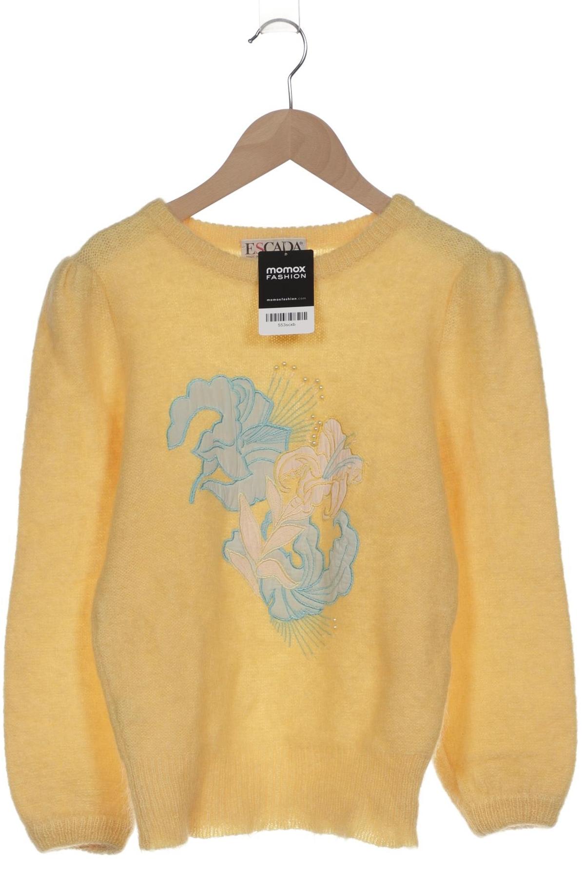 

Escada Damen Pullover, gelb, Gr. 36