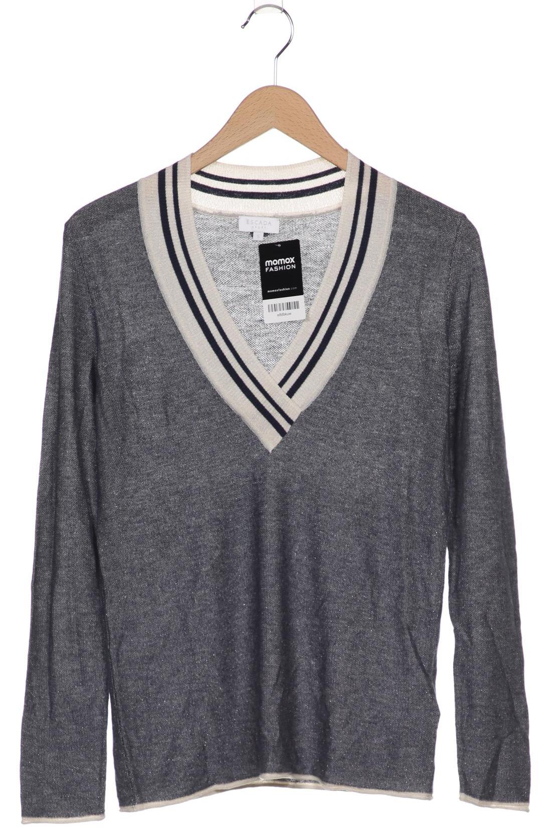 

Escada Damen Pullover, blau, Gr. 36