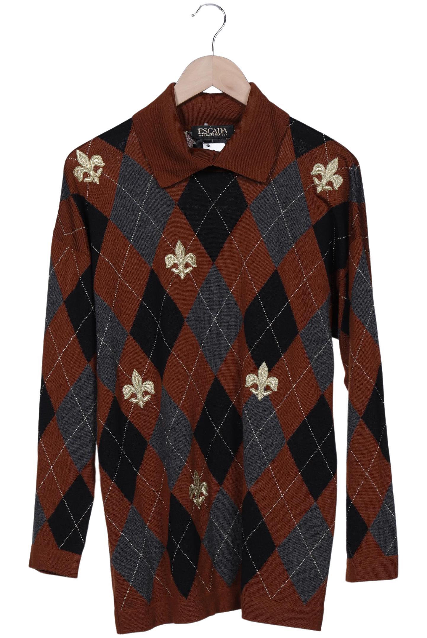 

Escada Damen Pullover, braun, Gr. 38