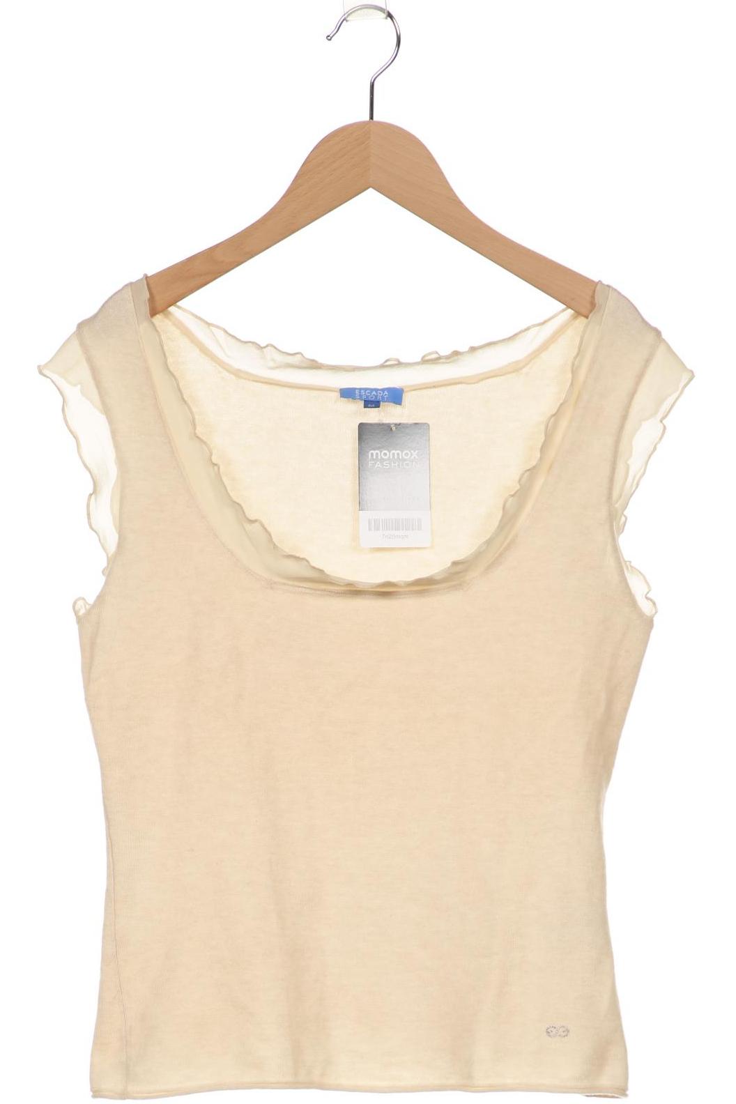 

Escada Damen Pullover, beige, Gr. 38