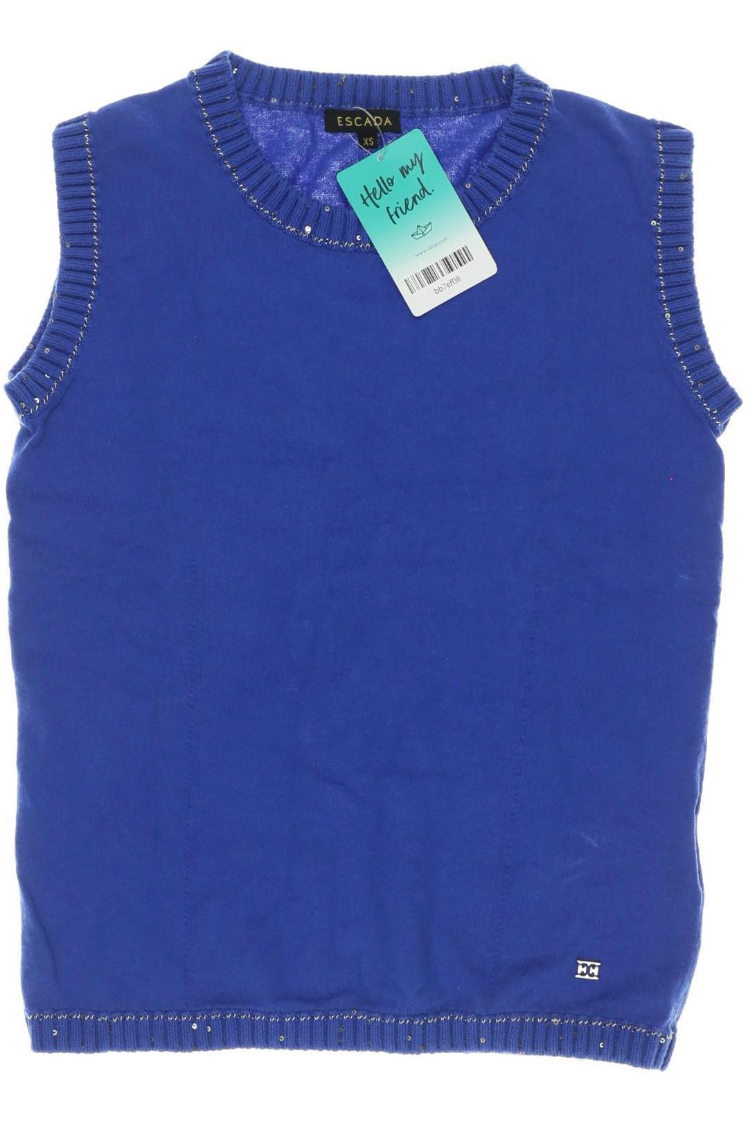 

Escada Damen Pullover, blau, Gr.