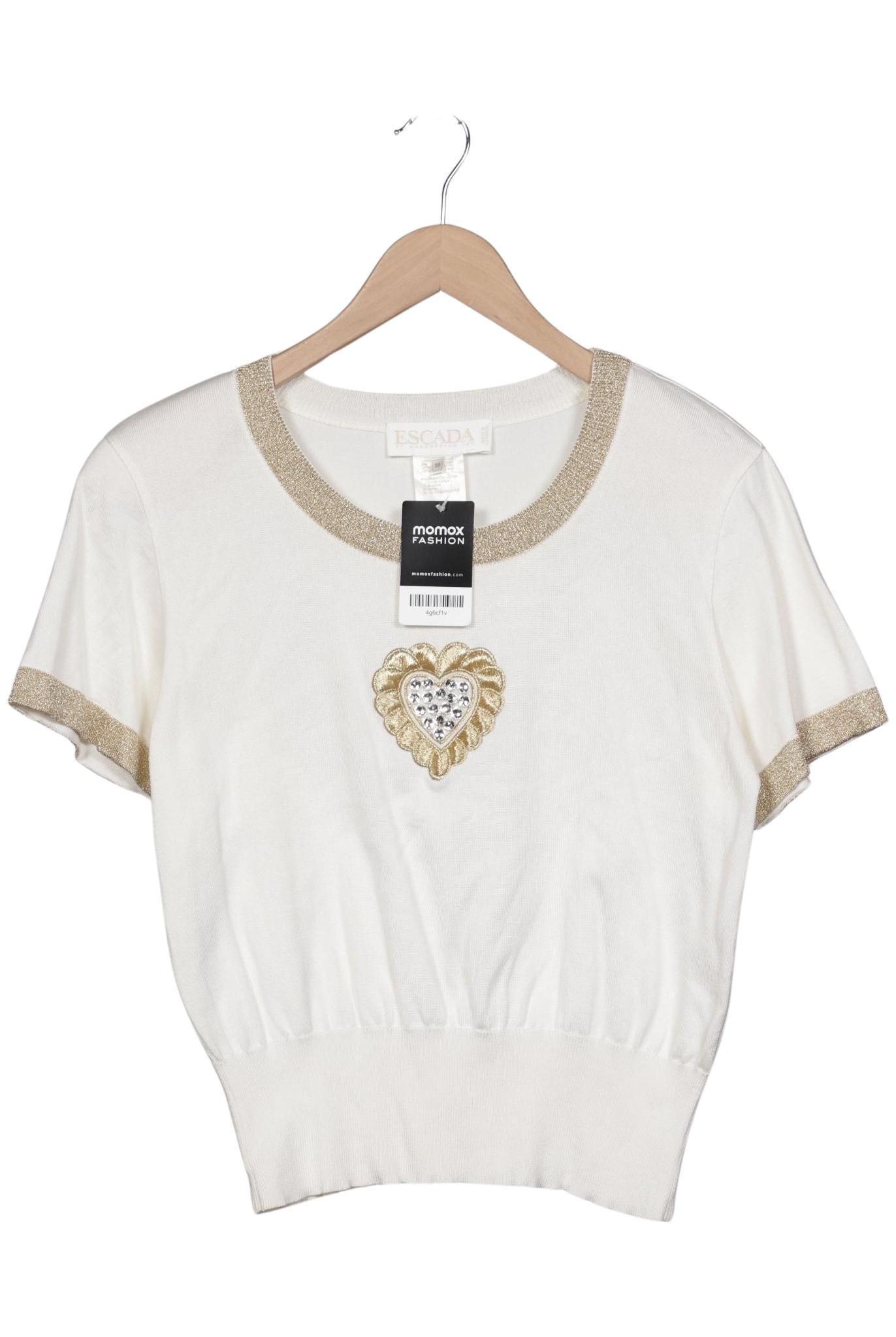 

Escada Damen Pullover, cremeweiß, Gr. 38