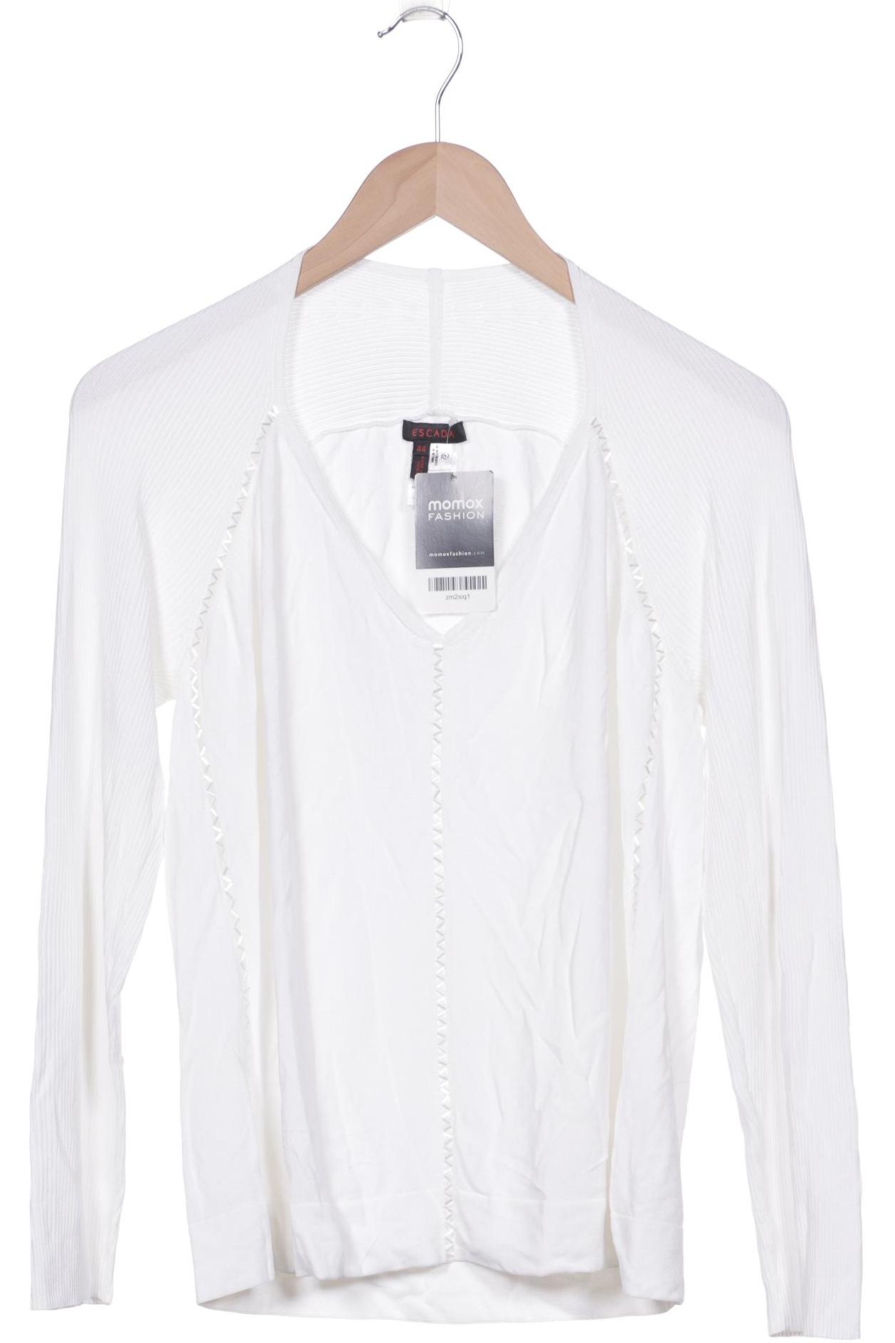 

Escada Damen Pullover, weiß, Gr. 44
