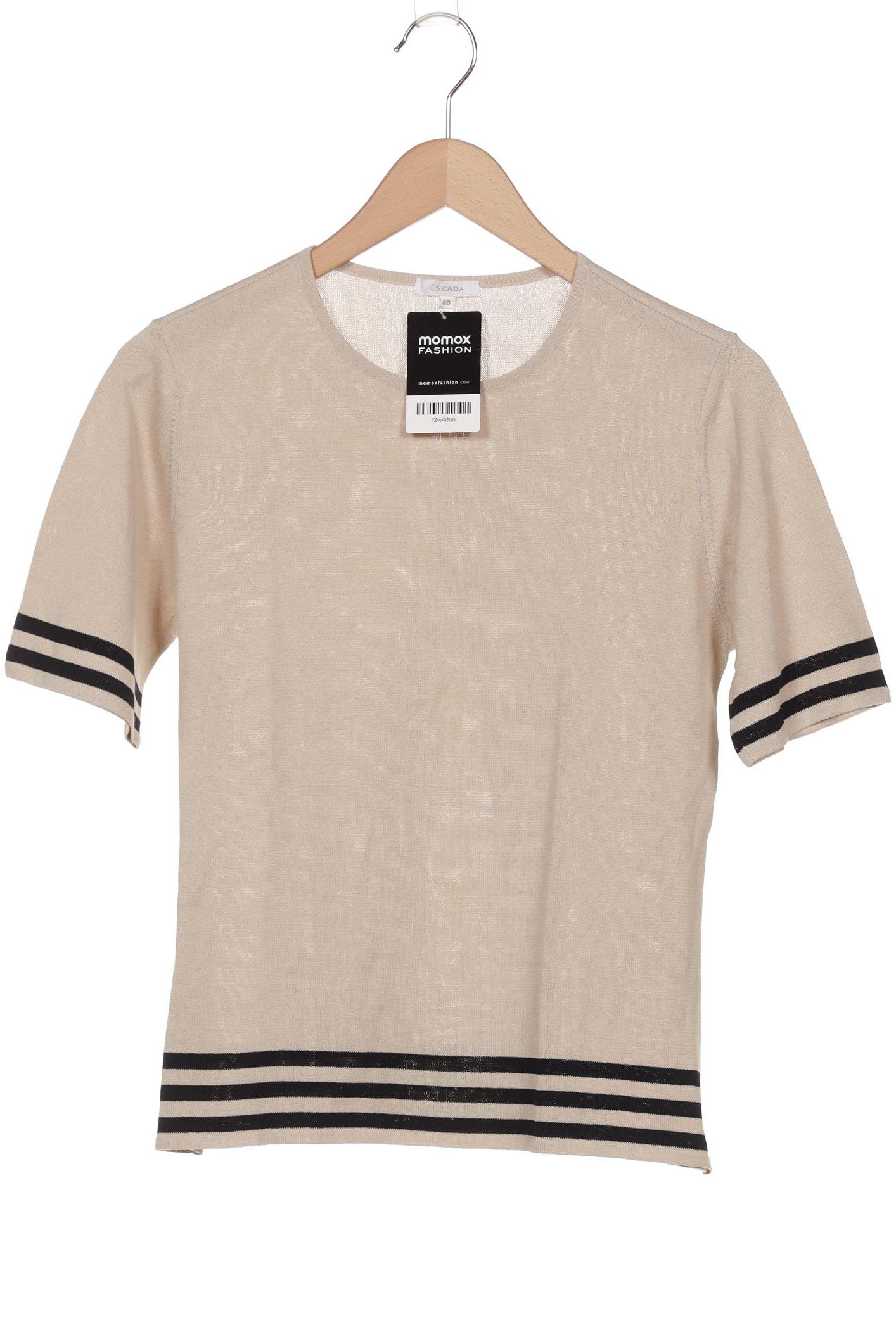 

Escada Damen Pullover, beige, Gr. 40