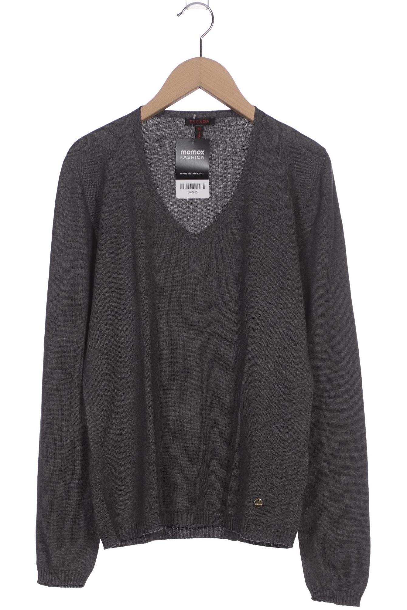 

Escada Damen Pullover, grau, Gr. 38