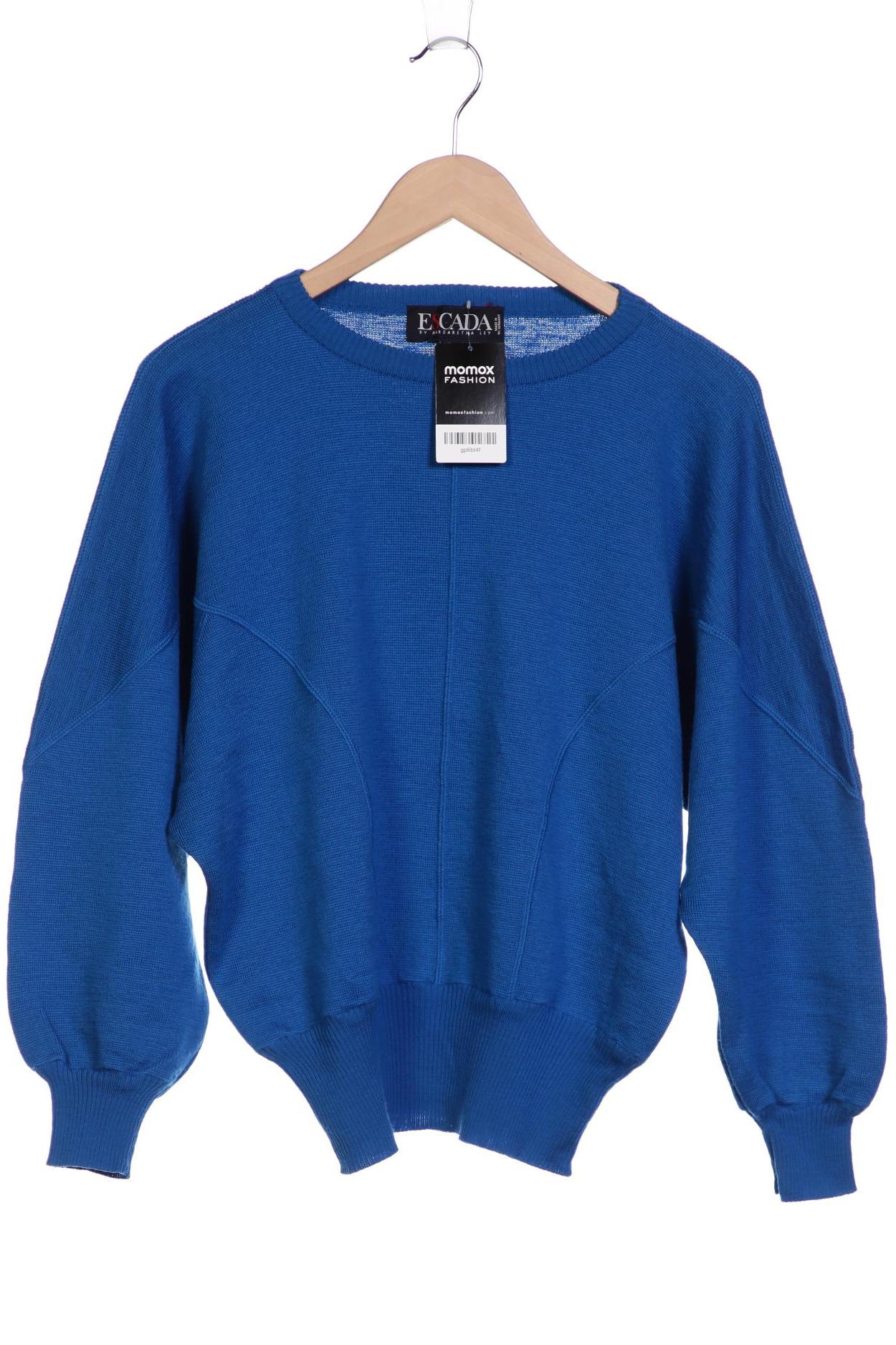 

Escada Damen Pullover, blau, Gr. 36